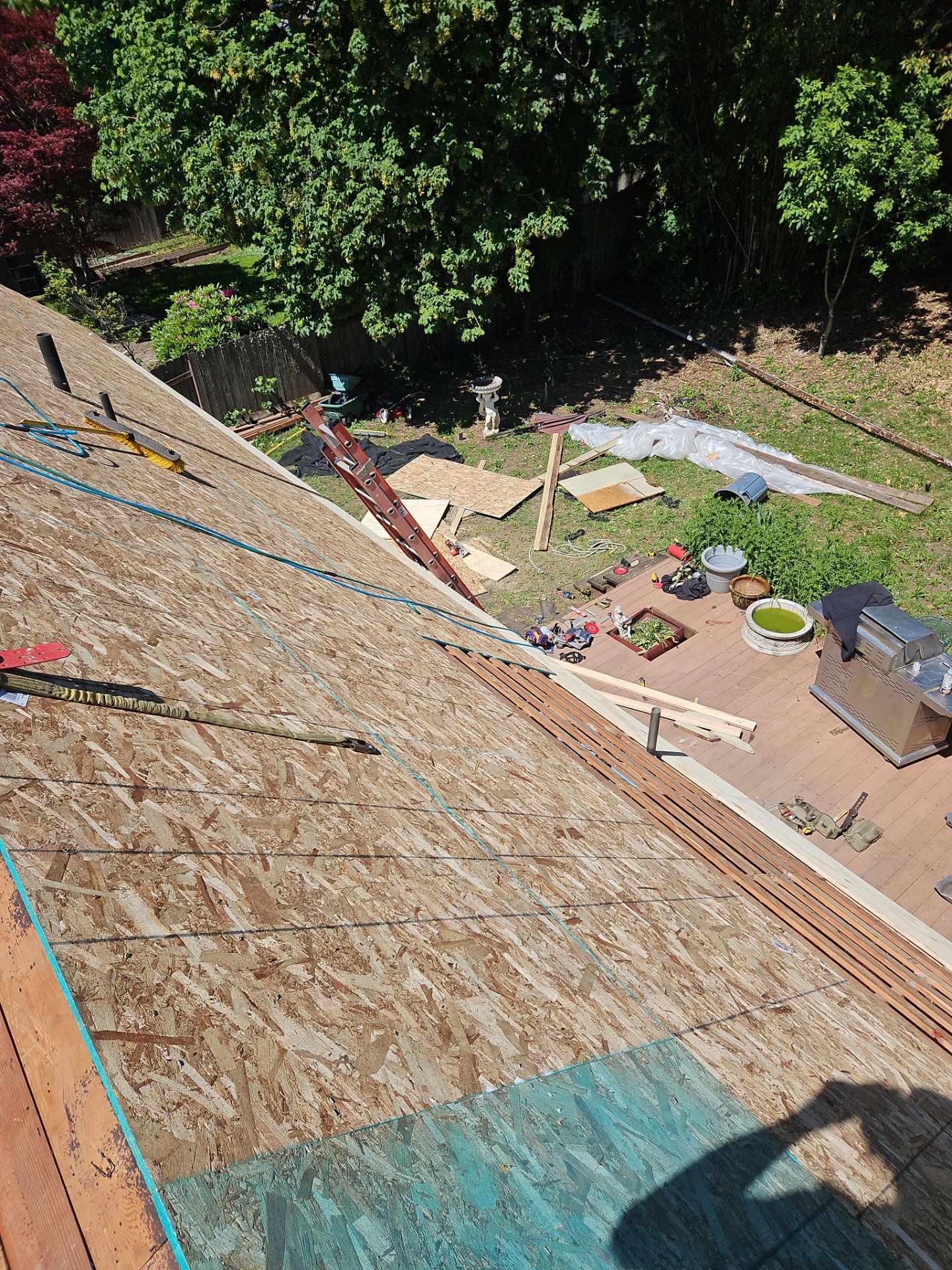 Residential Roofing Installation using IKO Dynasty (Color: Granite Black) by Orezona Building & Roofing Company, Inc.