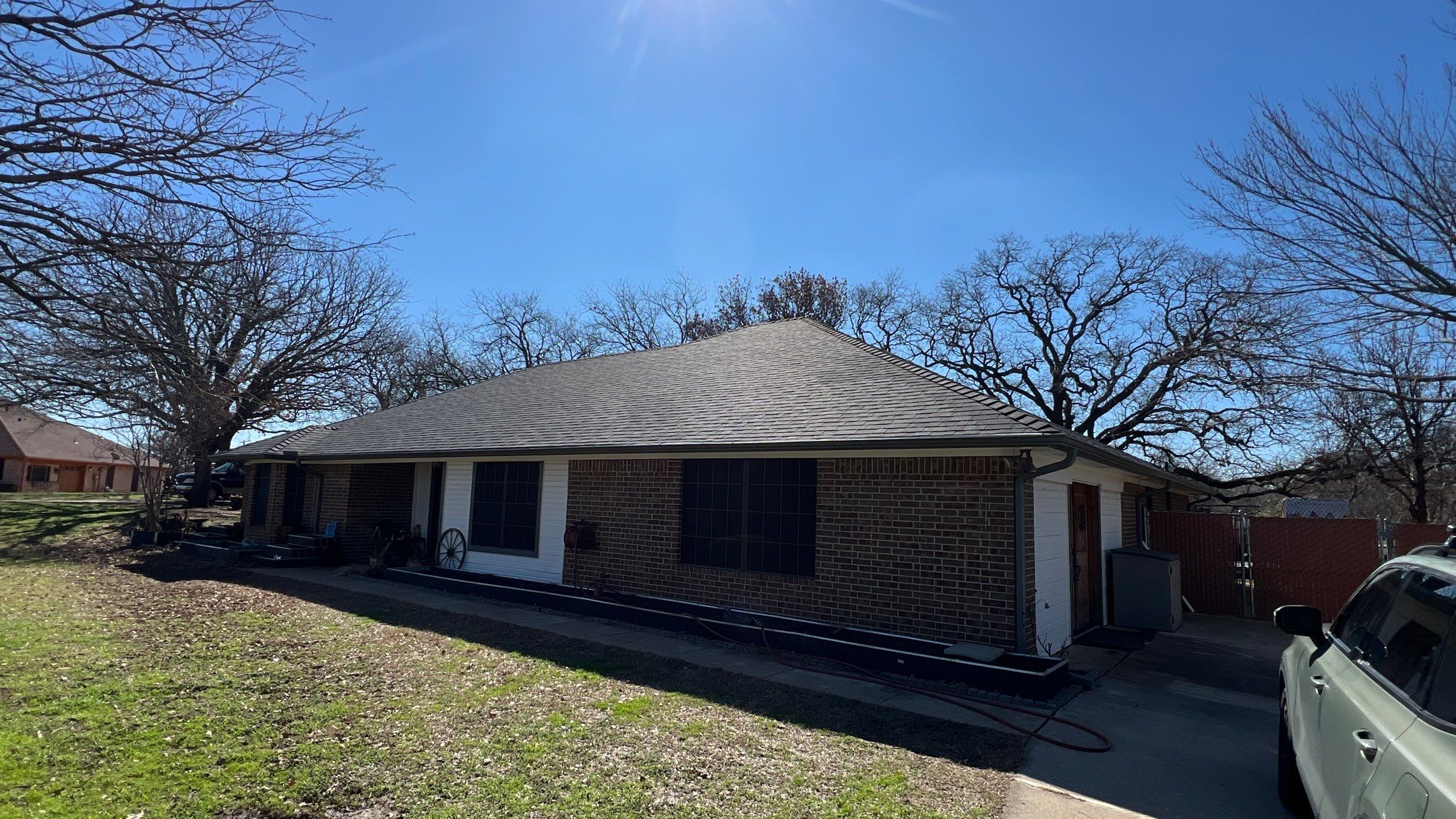 Residential Roofing Installation using Malarkey Legacy Scotchgard Shingles by Harvey Roofing & Construction