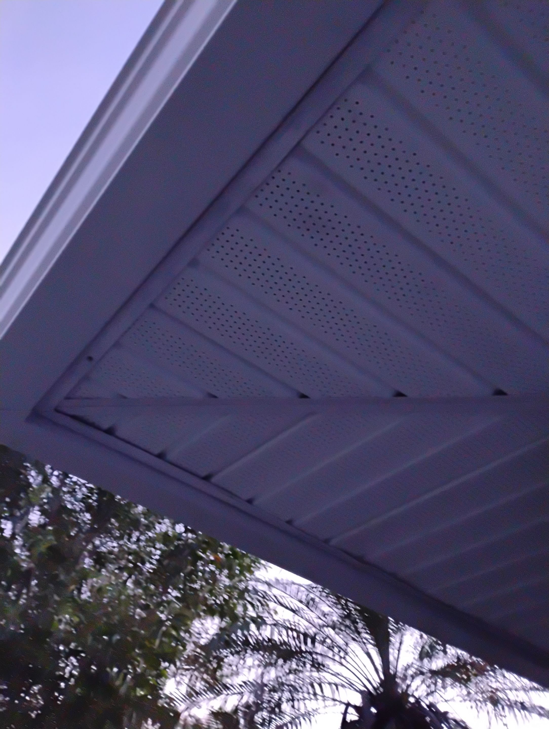 New Gutter System with Splash Guards in Cape Coral FL by Gutter Professors