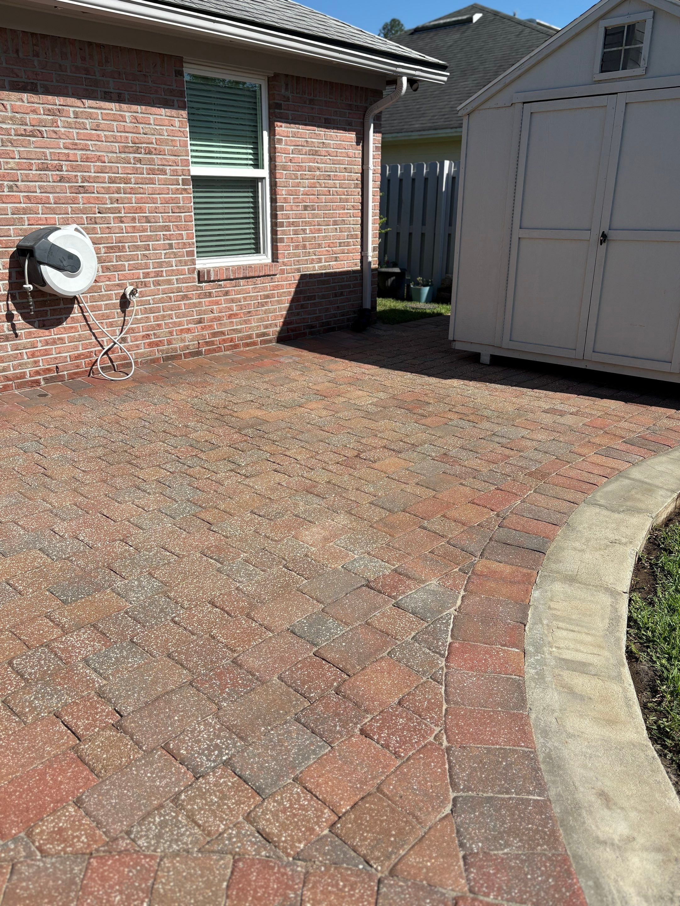 Pavers using Concrete Sealant by DuraSeal