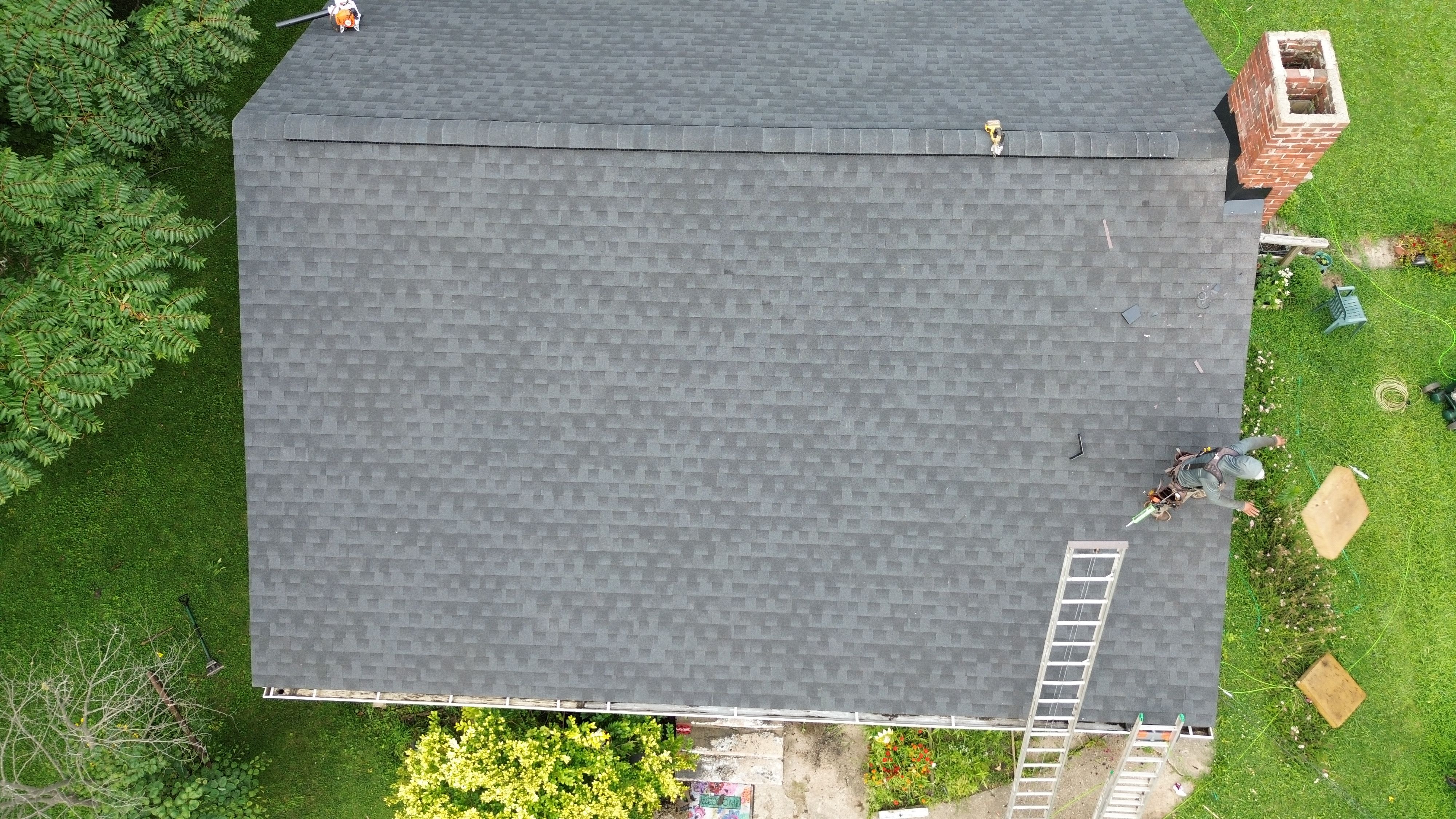 Project in Crawfordsville by Moss Roofing