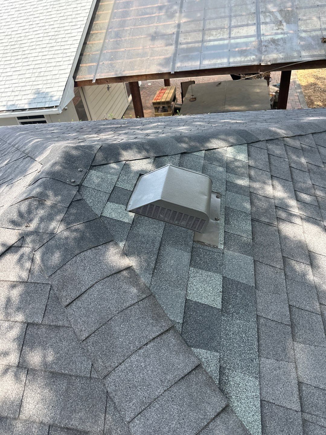 Hail Damage using Owen's Corning Duration (Lifetime) Shingles by Roof Repair Company