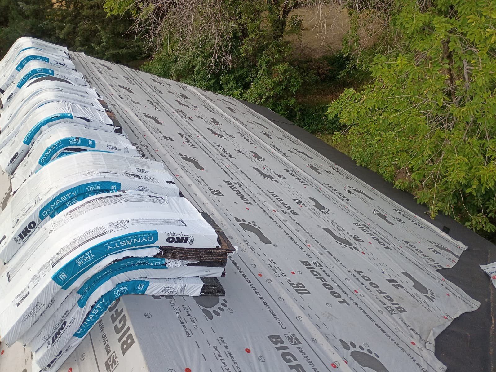 Architectural Shingle Roof Replacement for Boise Log Cabin Home by Olive Roofing
