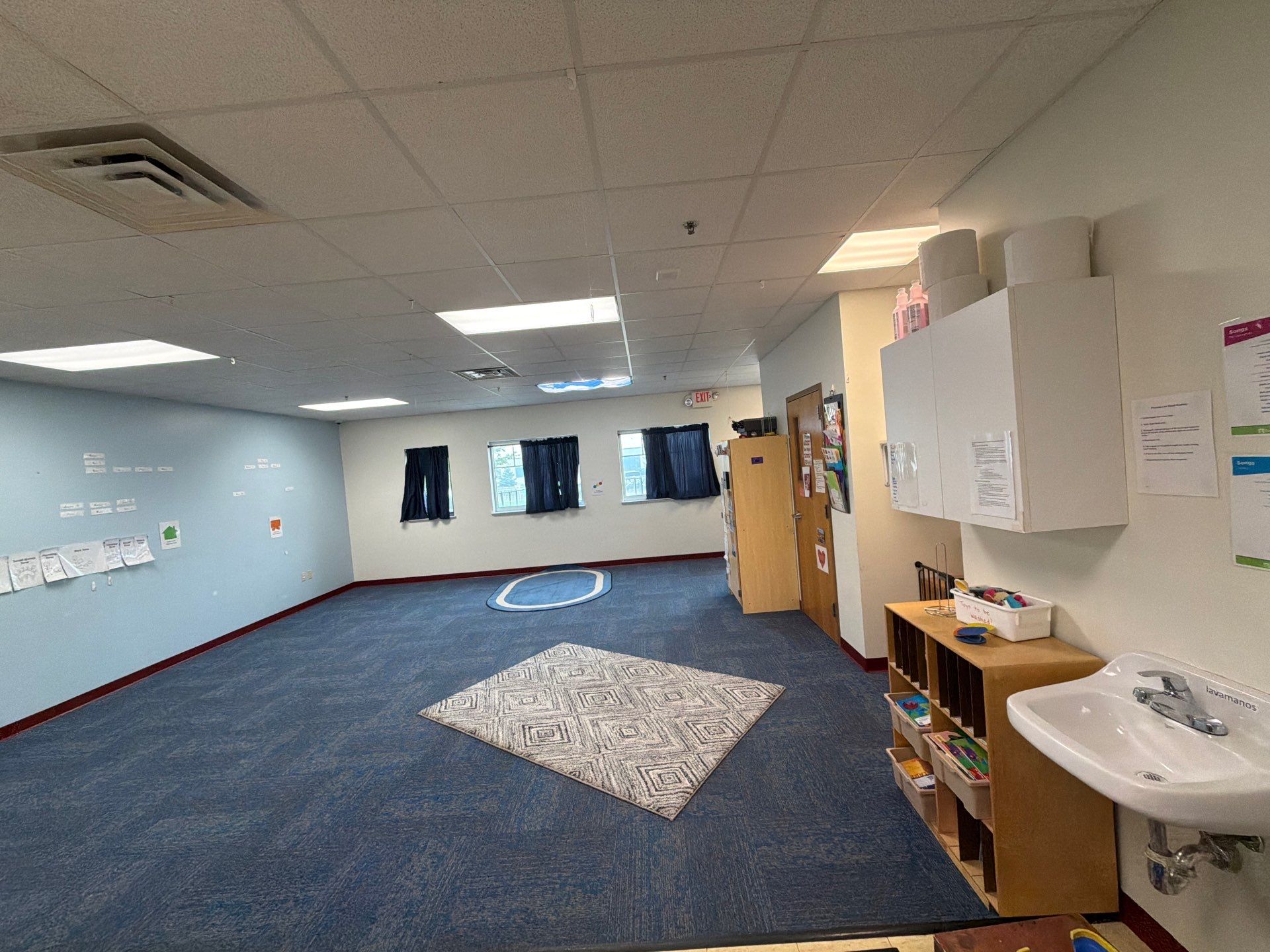 Educational Facility Interior Renovation and Painting in Waukesha by OCS Contracting Services