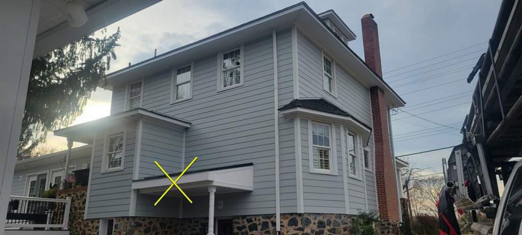 Siding Replacement using James Hardie siding by American Home Contractors