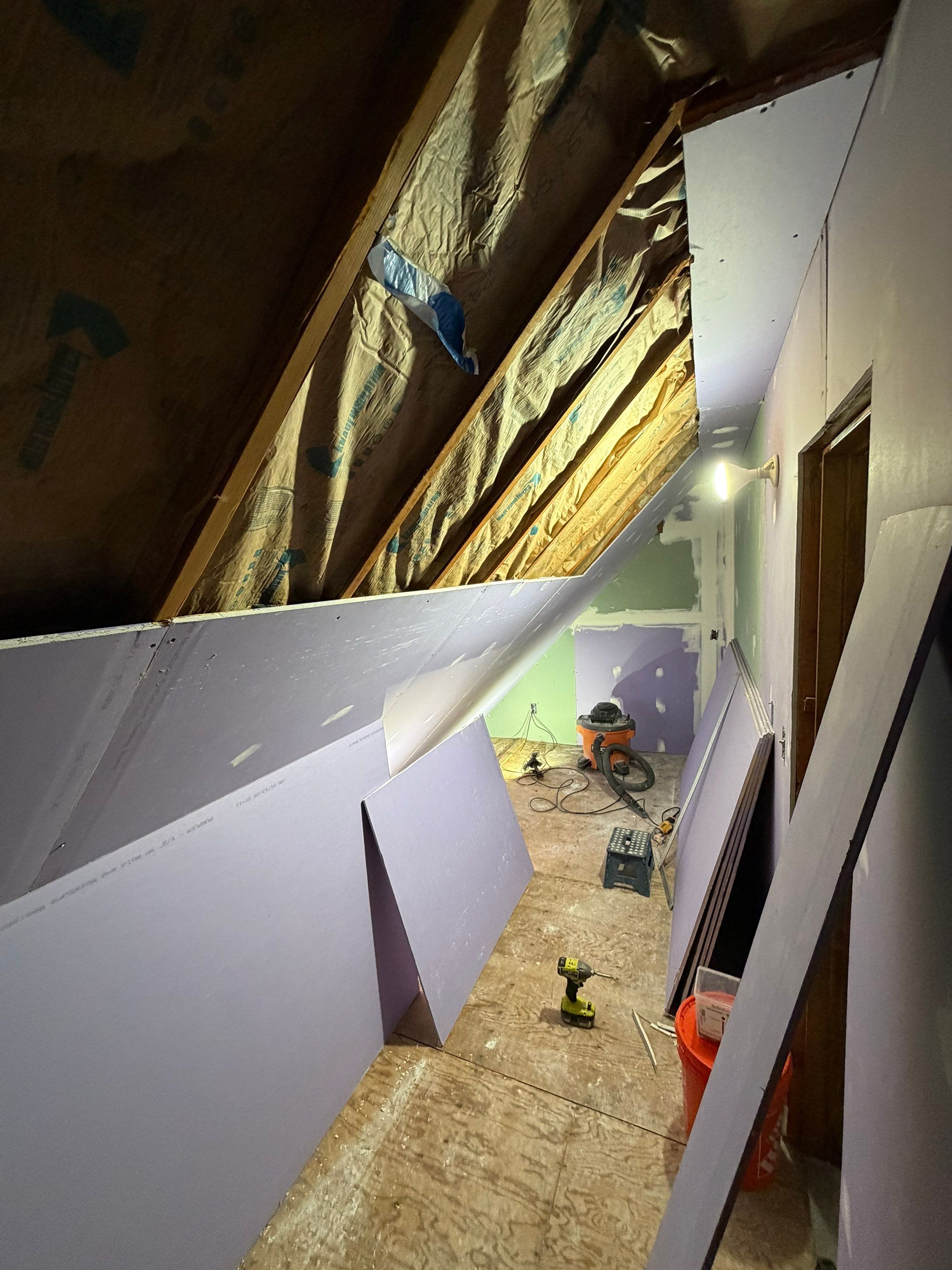 Attic conversion in Grand Blanc, MI by Taylored Remodeling