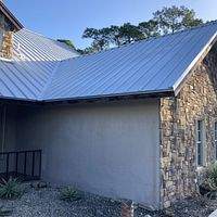 24ga 1.5" Snap-Lock Mill Finish  by Total Roofing System The Metal Roof Experts