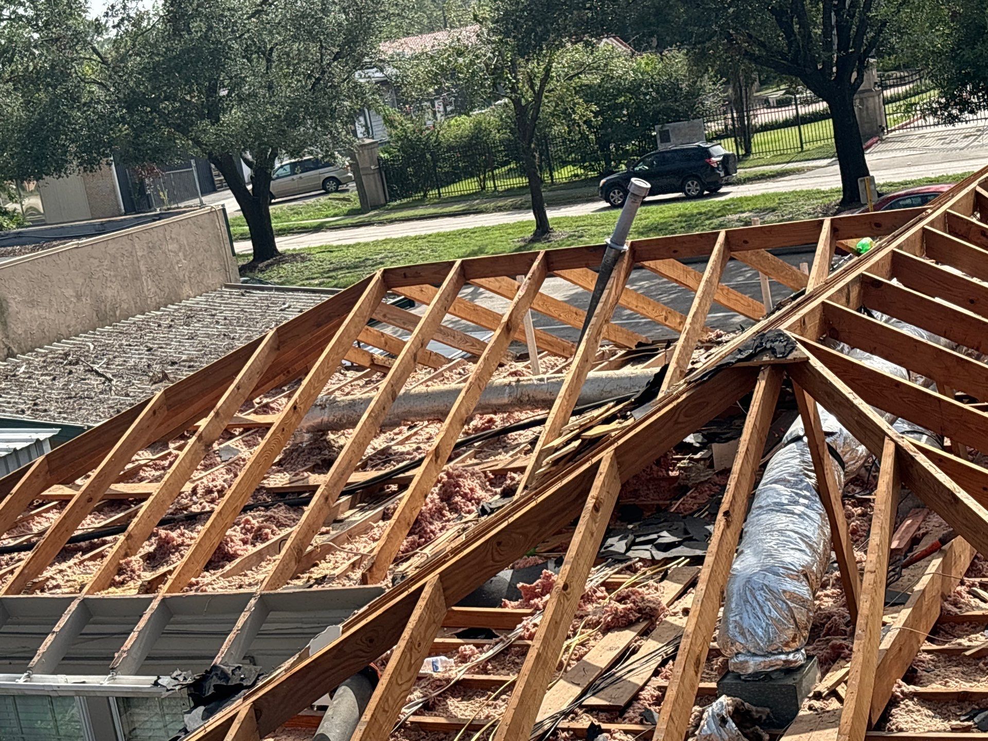 Residential Roofing Installation using Owen's Corning Duration (Lifetime) Shingles by Roof Repair Company