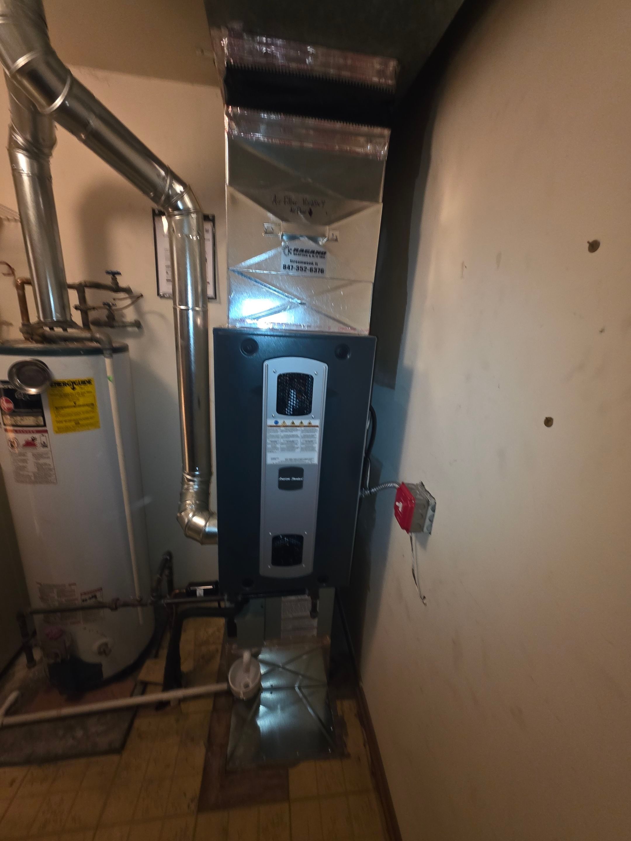 American Standard 2.5 Ton Standard Split System by Ragano Heating & Air Conditioning Inc