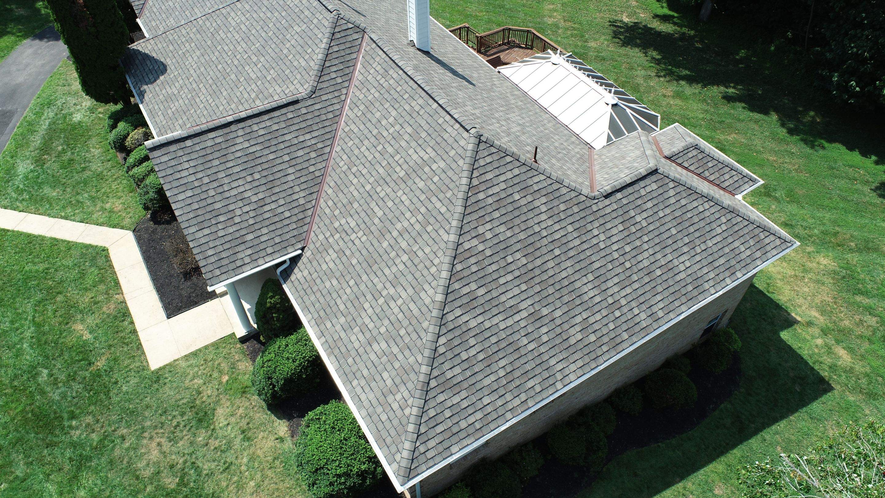 Roof Replacement using Certainteed Grand Manor Shingles by American Home Contractors