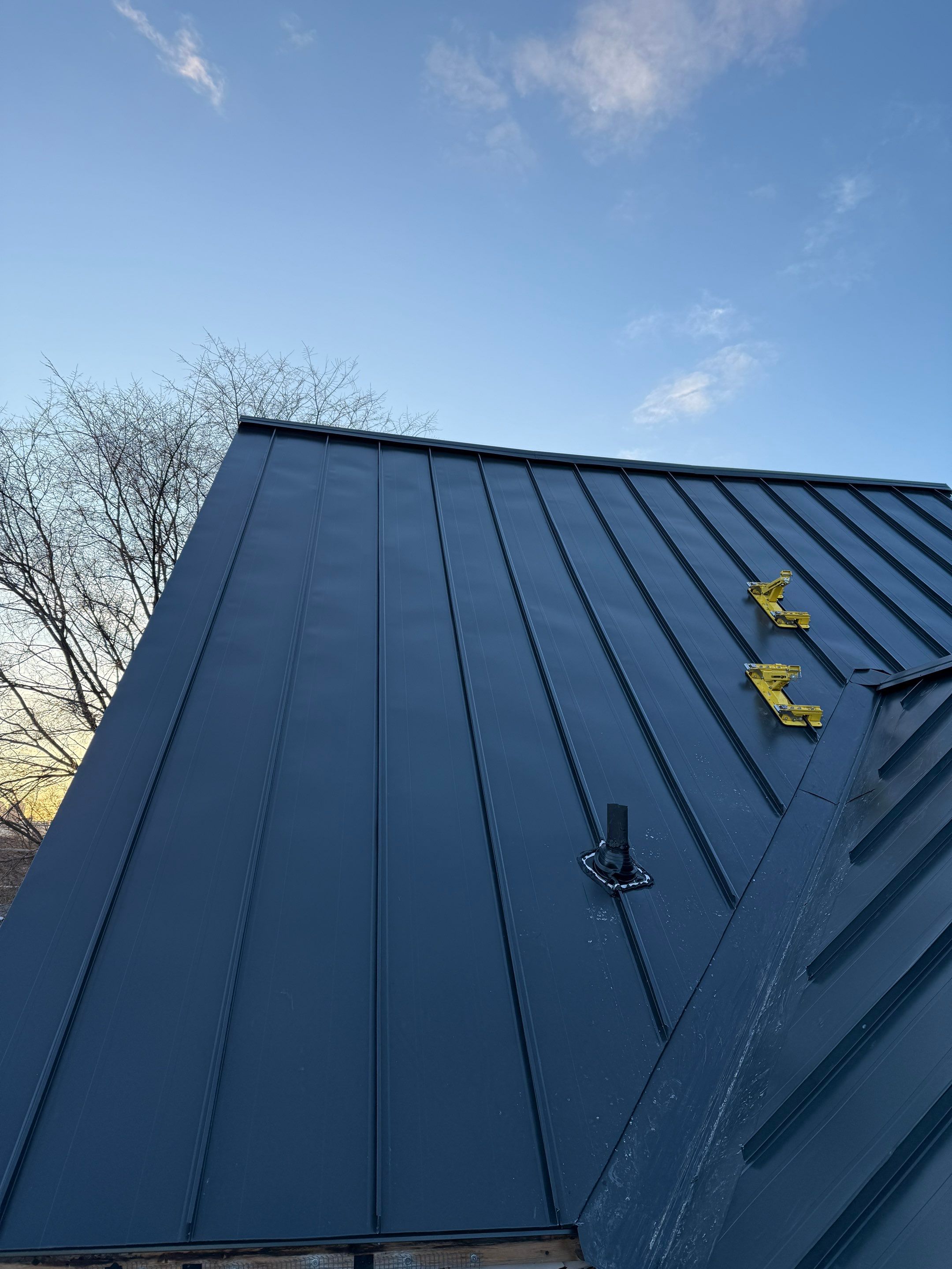 Standing Seam Metal Roofing using 16" Standing Seam Panels by Jay Carter Roofing & Sheet Metal