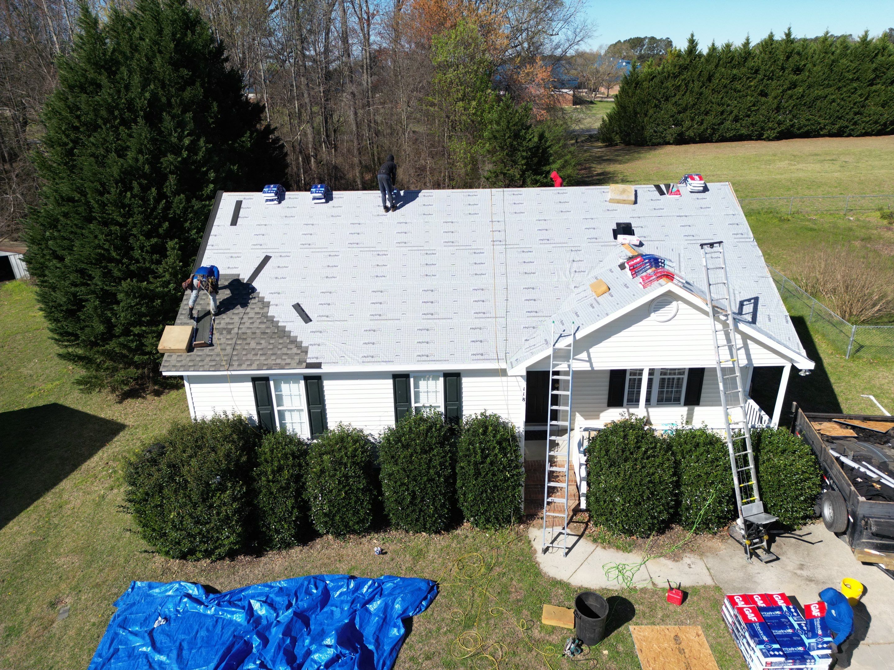 Roof Replacement - GAF Timberline HDZ Weathered Wood by Pro Performance Roofing