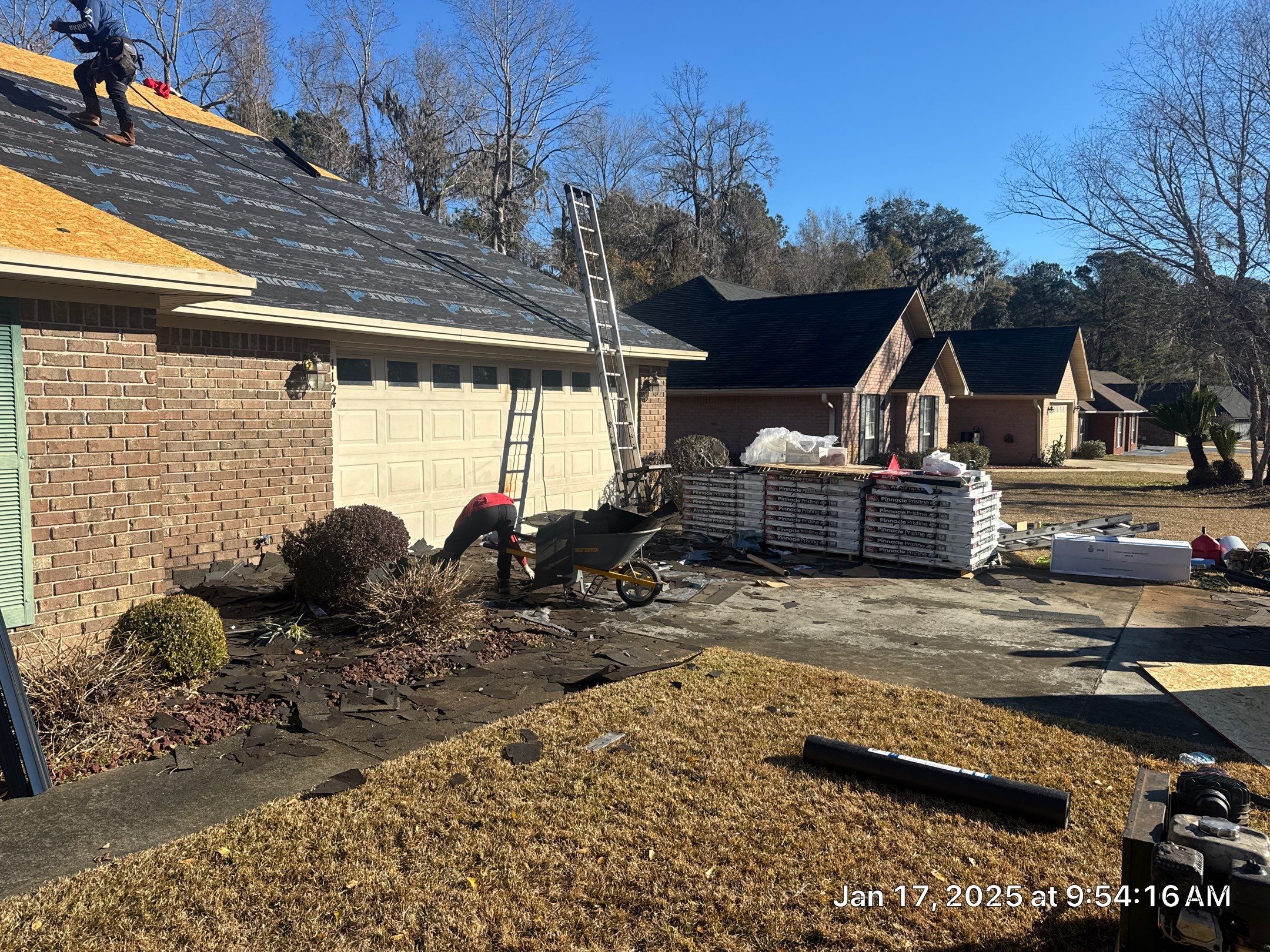 Full Architectural Shingle Roof Replacement in Hinesville, Georgia by Talya Roofing