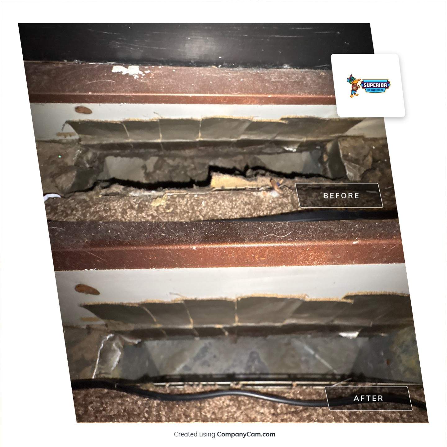 Air Duct Cleaning With a Vacuum Truck in Ellwood City by Superior Air Duct Cleaning