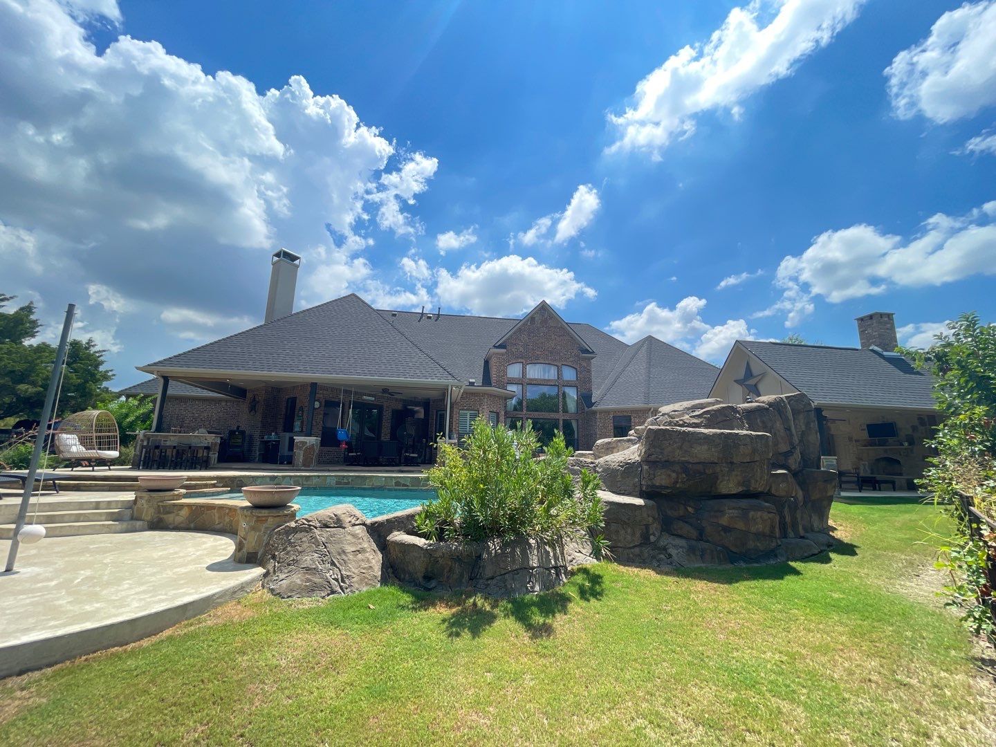 Beautiful Estate in Far North Texas - Storm Damage Re-Roofing by First United Roofing & Construction