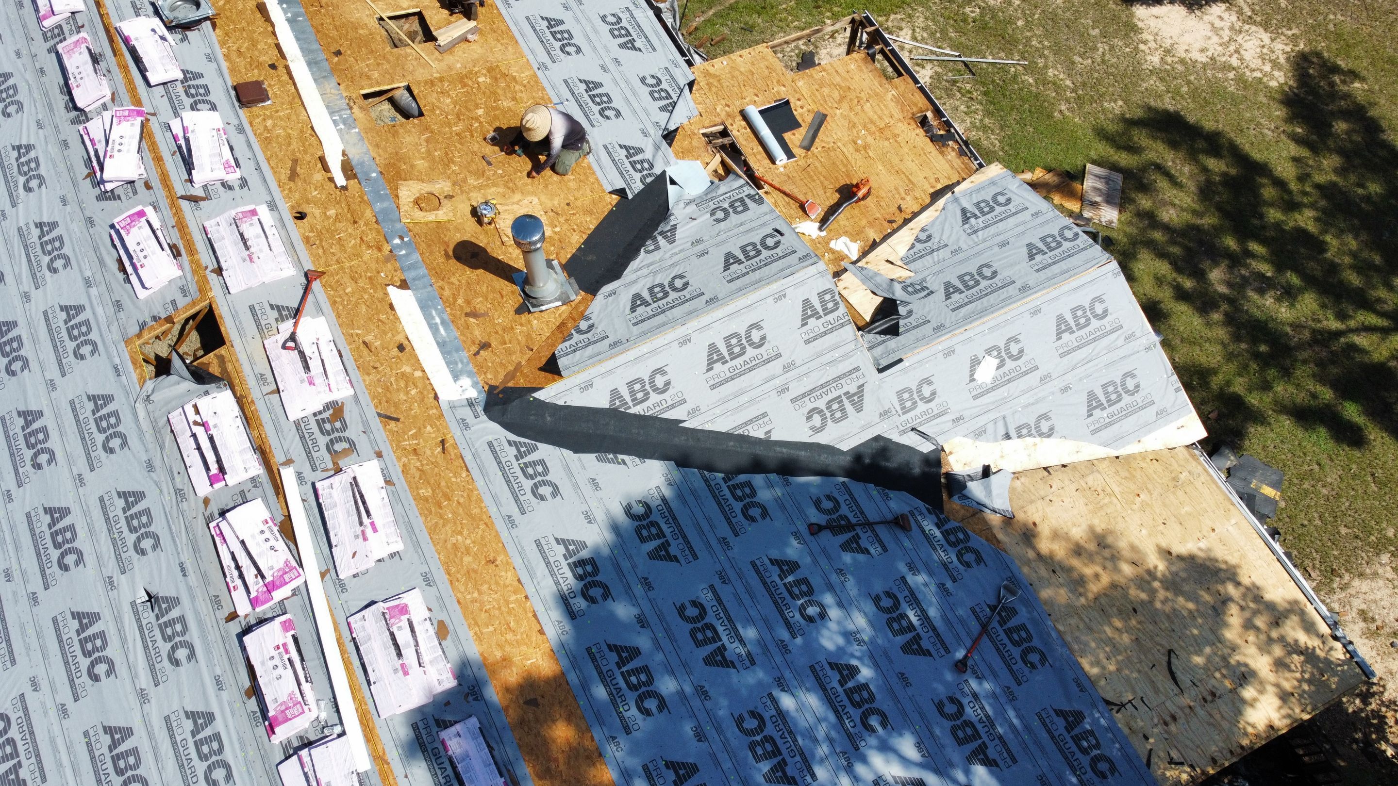 Project in Conroe by Roof Guard And Construction
