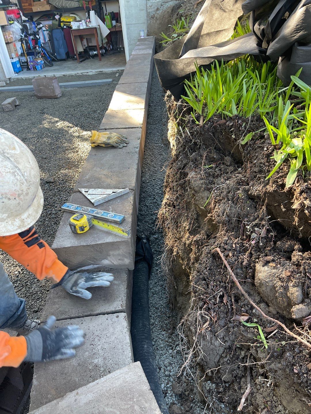 Lorra | Asphalt Driveway Repair & Retaining Wall by Jireh Asphalt & Concrete Inc 