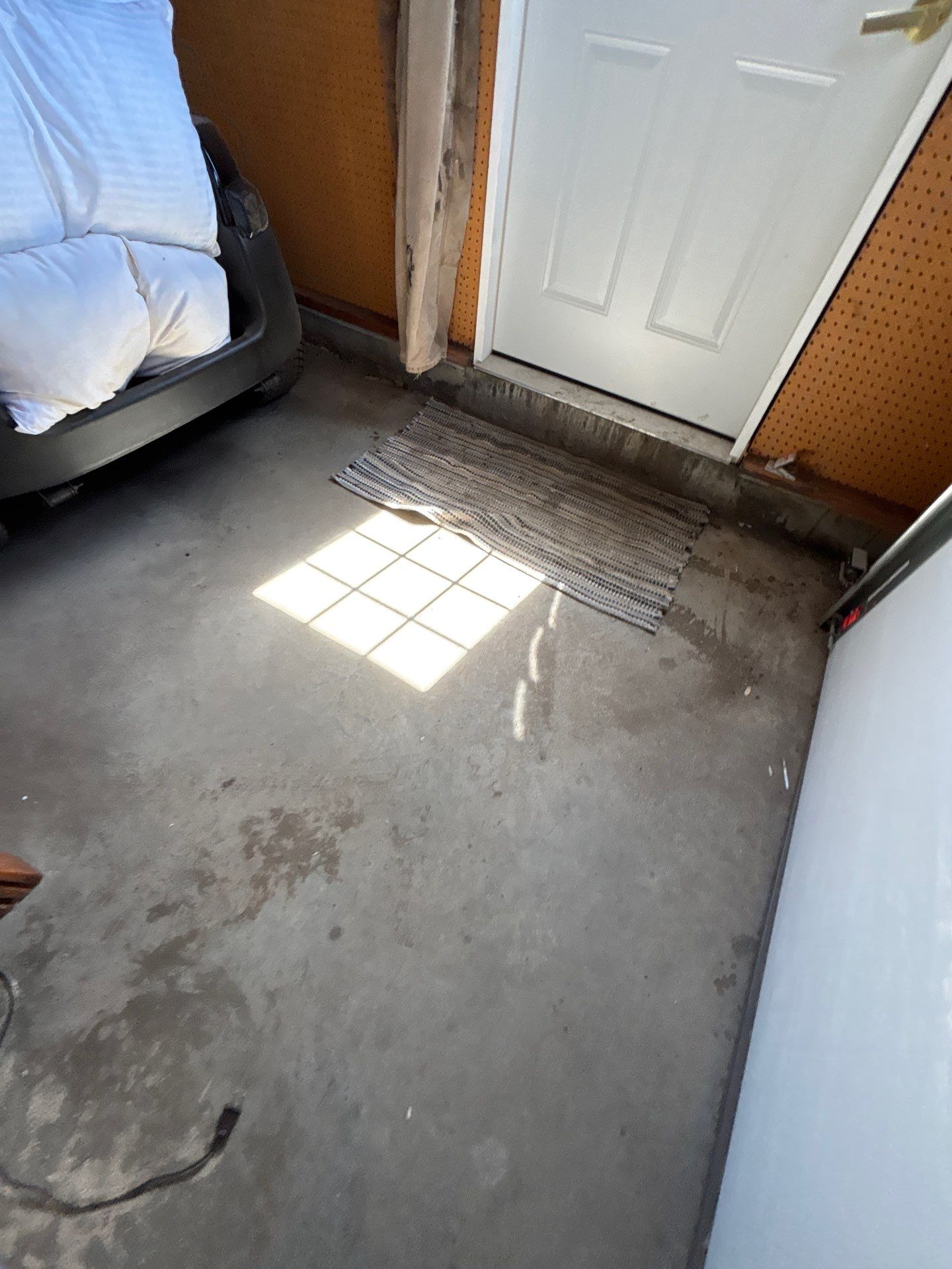 Speckled Epoxy Floor Coating Installation for Centerville Residential Garage by Select Painting, Coatings & Garage Cabinets