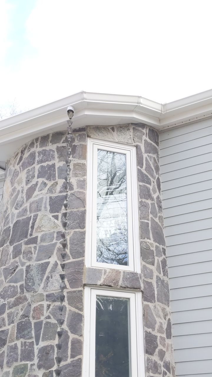 Hopkinton, MA Gutter Installation using 6" K-Style Aluminum Duo Pro Gutter by Gutter Pro Enterprises