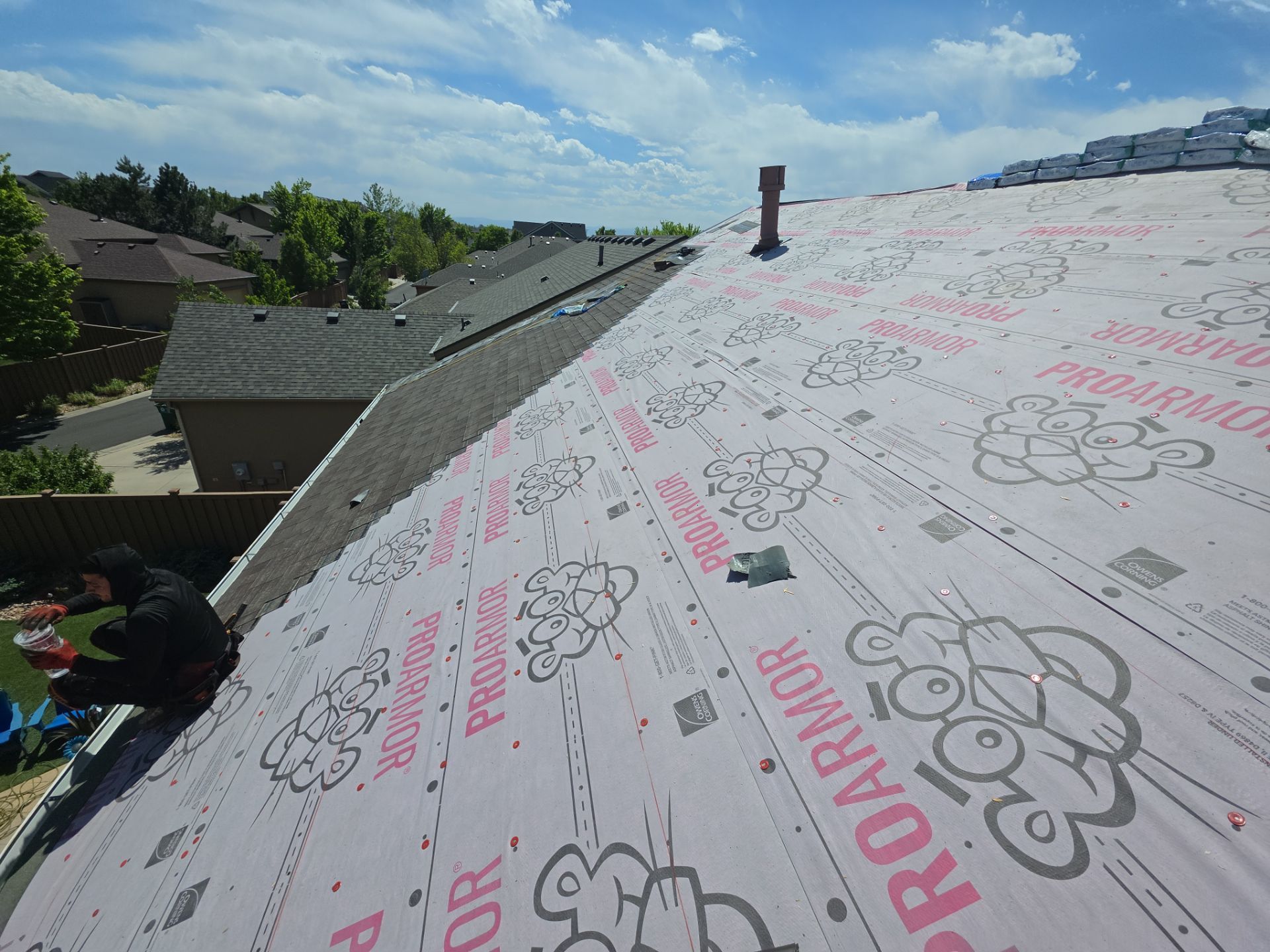 Re-roof - Denver, CO by A to Z Roofing