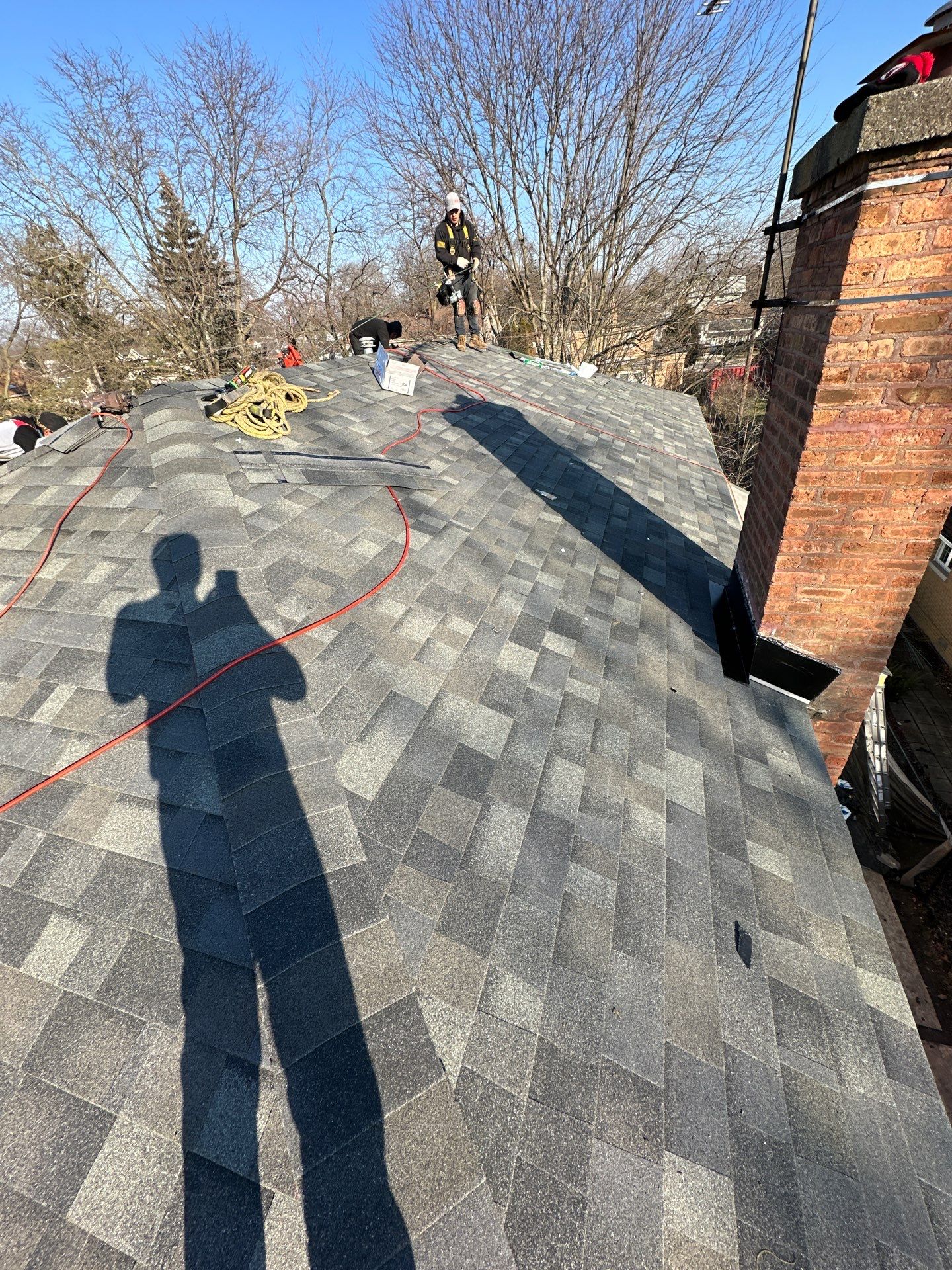 Residential Roofing Installation using Malarkey Roofing by Perfect Exteriors Inc. 