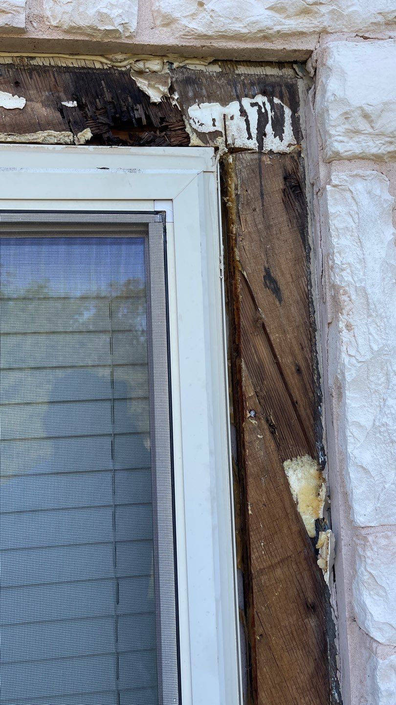 Leak Repair over Master Bedroom and Bathroom by Tex-Line Roofing