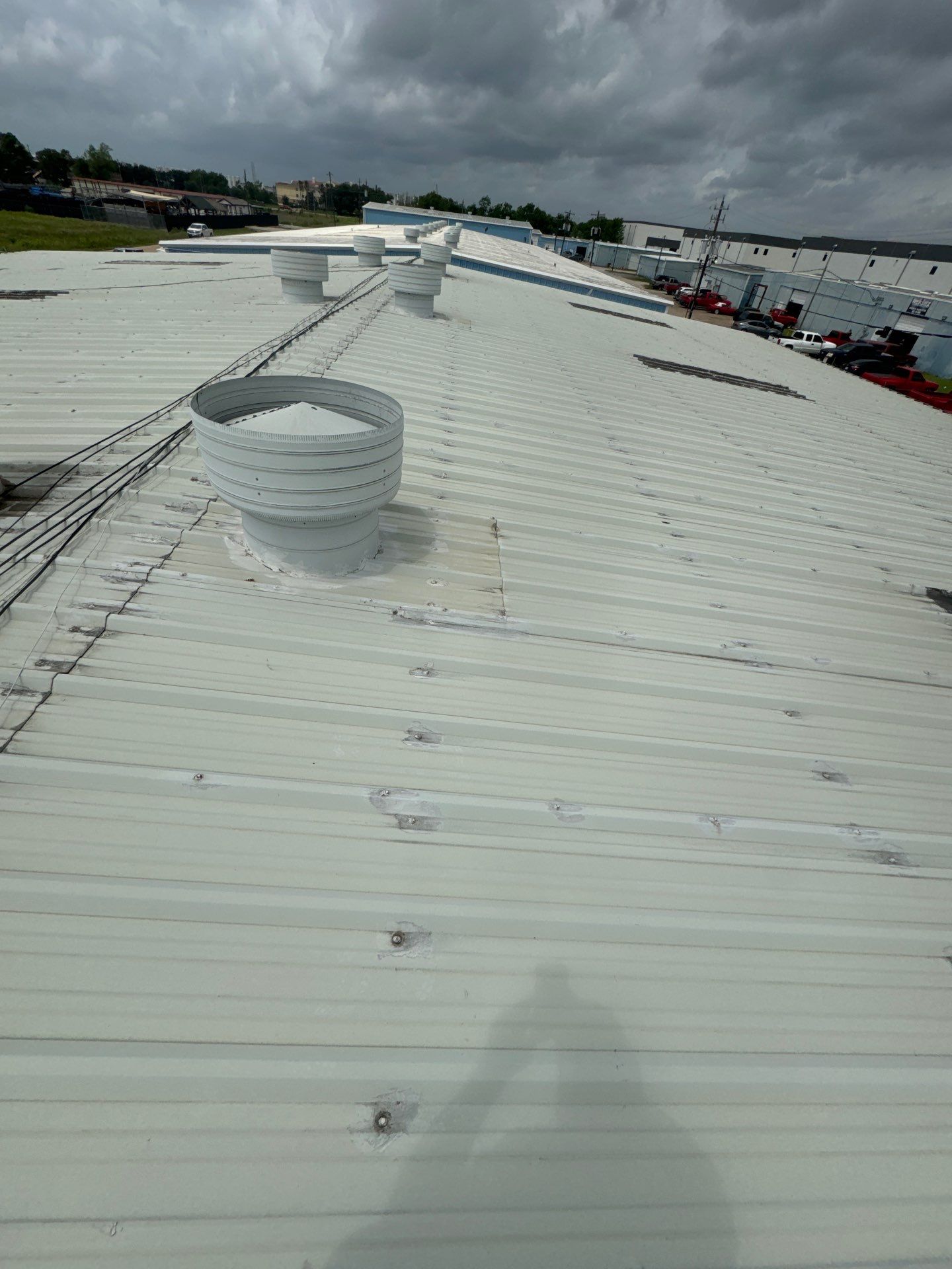 Metal Roof Maintenance- Skylight Installation  by Associates Roofing Unlimited 