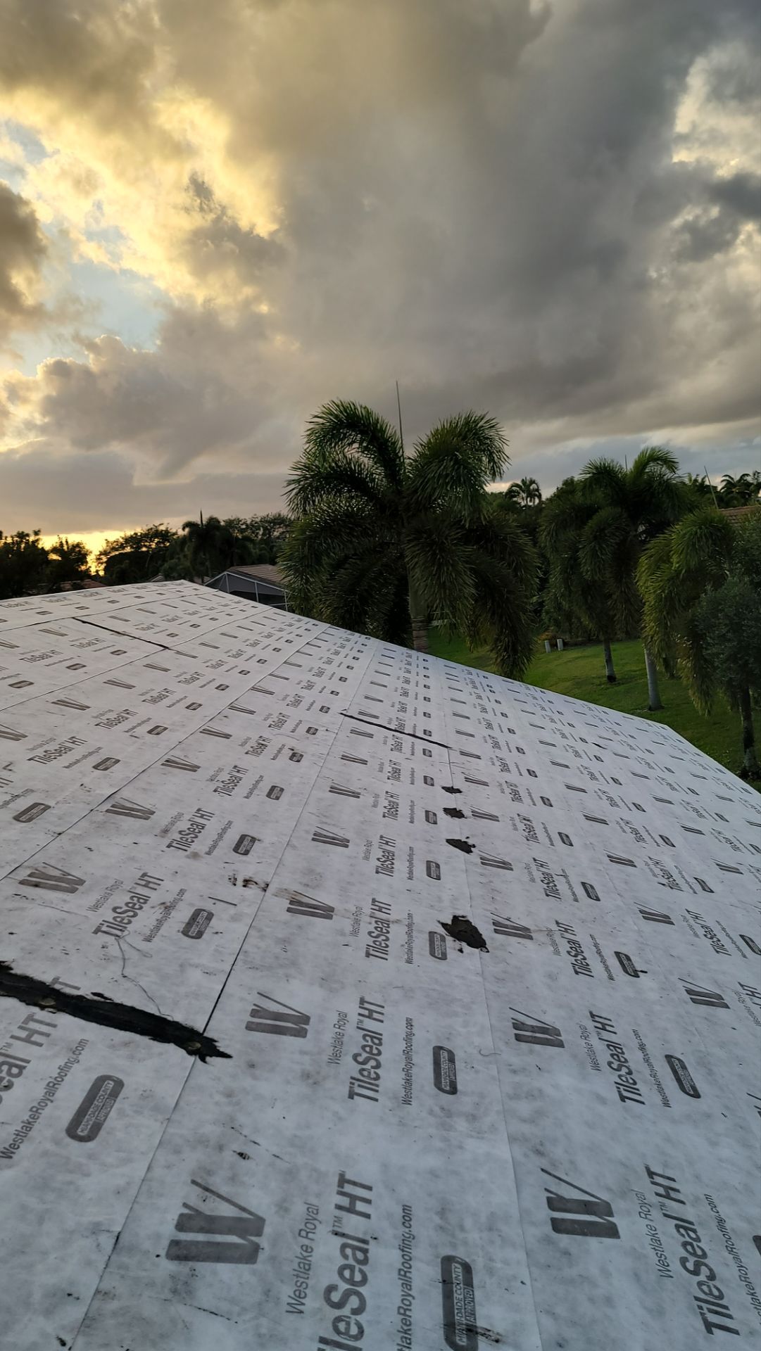 Residential Concrete Tile Roof Replacement and Fascia Repair in Boca Raton by Aastro Roofing