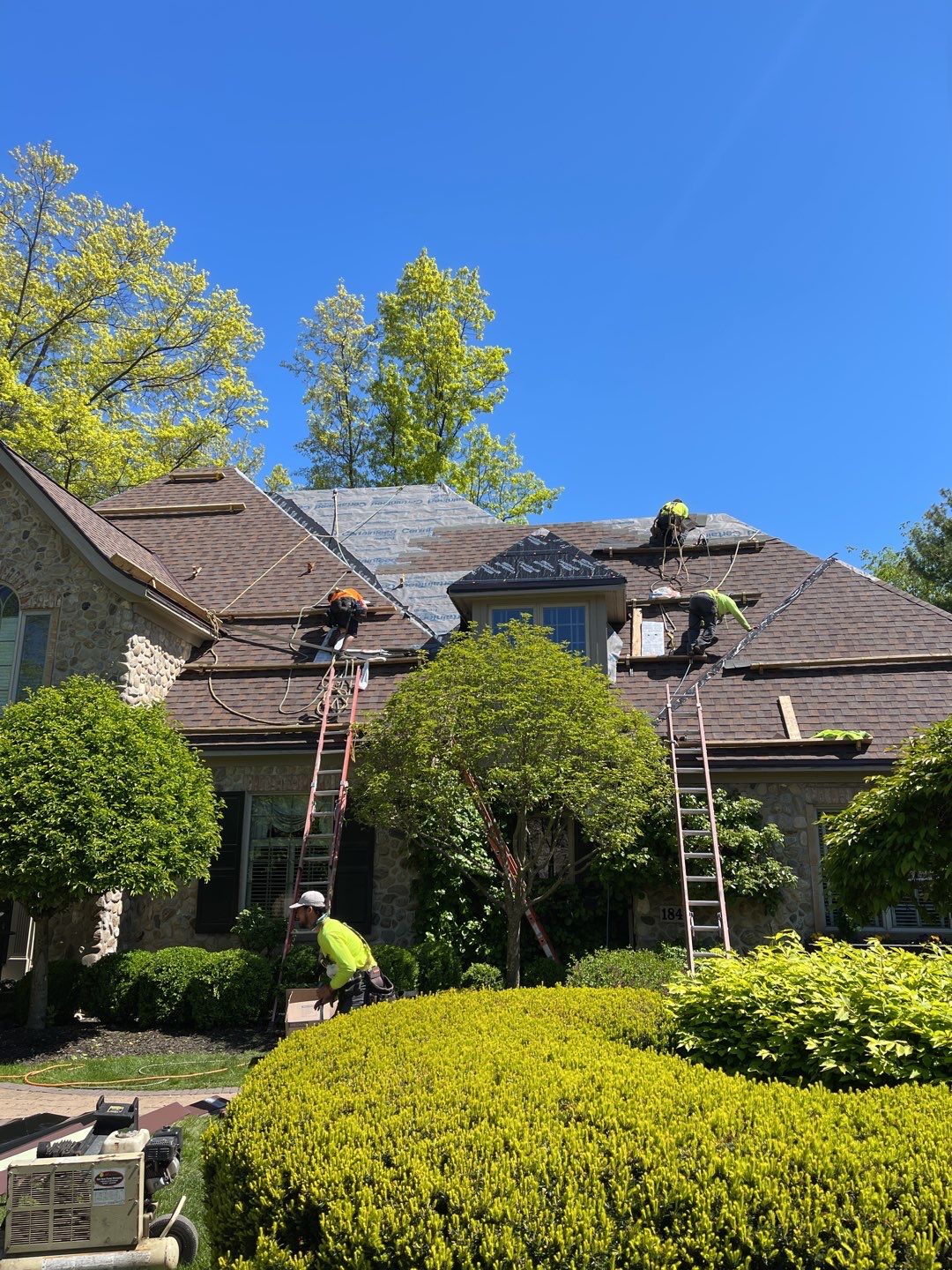 Residential Roof Replacement with CertainTeed Shingles by Runyon & Sons Roofing