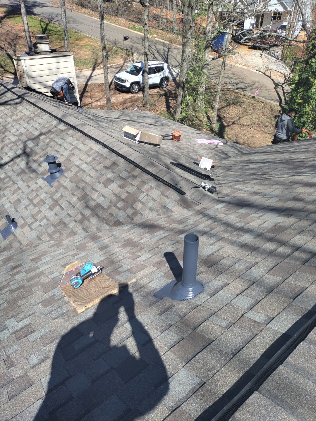Residential Roofing Installation using Owens Corning by Inspector Roofing and Restoration