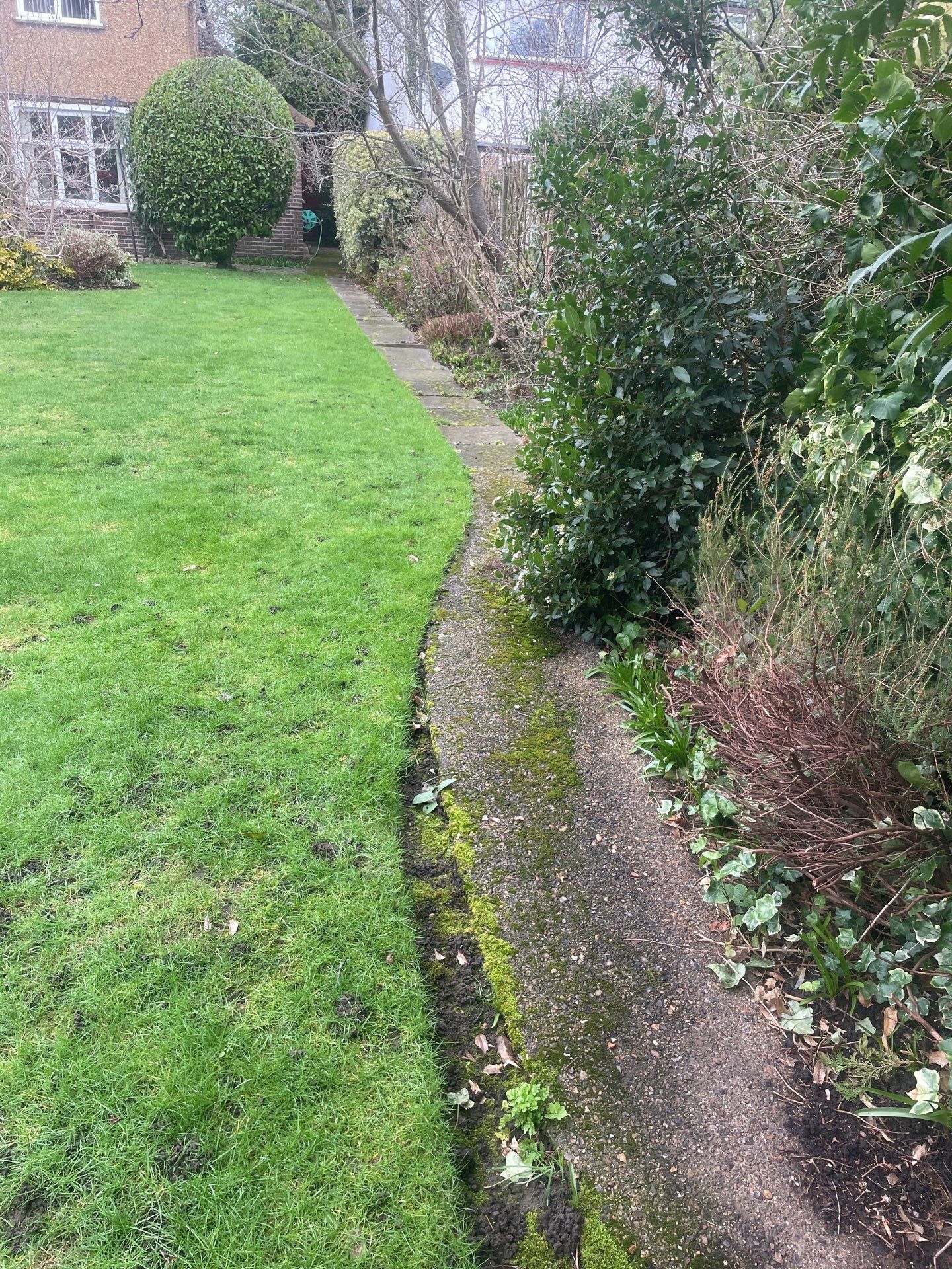 Driveway And Patio Clean using honda 21 ltr/min by Ges Exterior Cleaning ltd