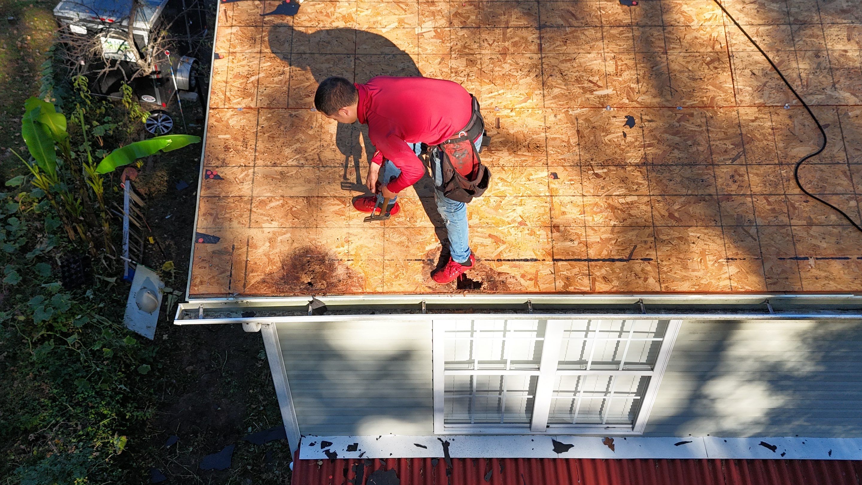 Roof replacement by hail and wind  by Just Brilliant Restoration JBR