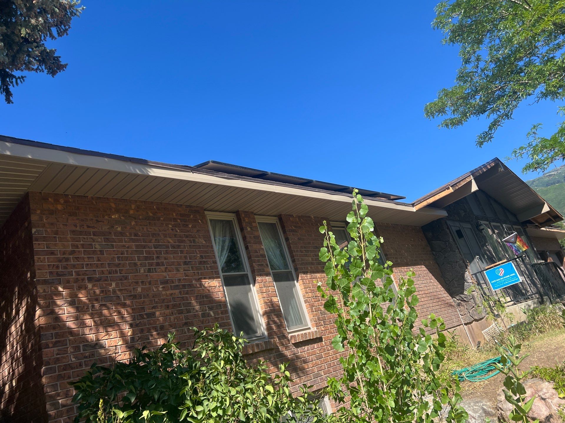 Project in South Weber by Emerald Gotcha Gutters 