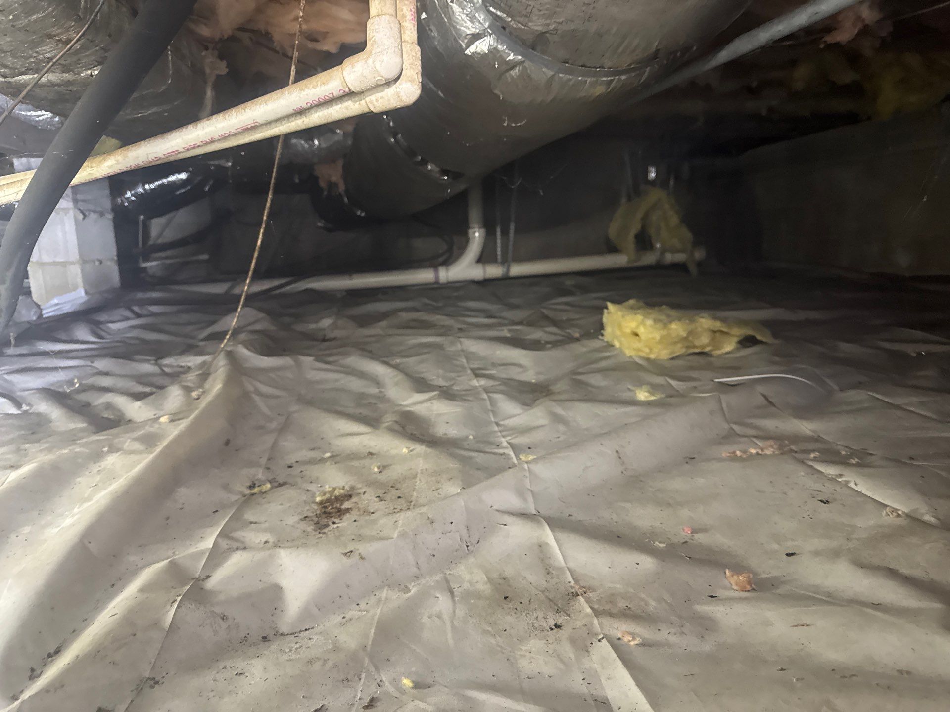 Project in Williamsburg by Patriot Crawl Space Repairs