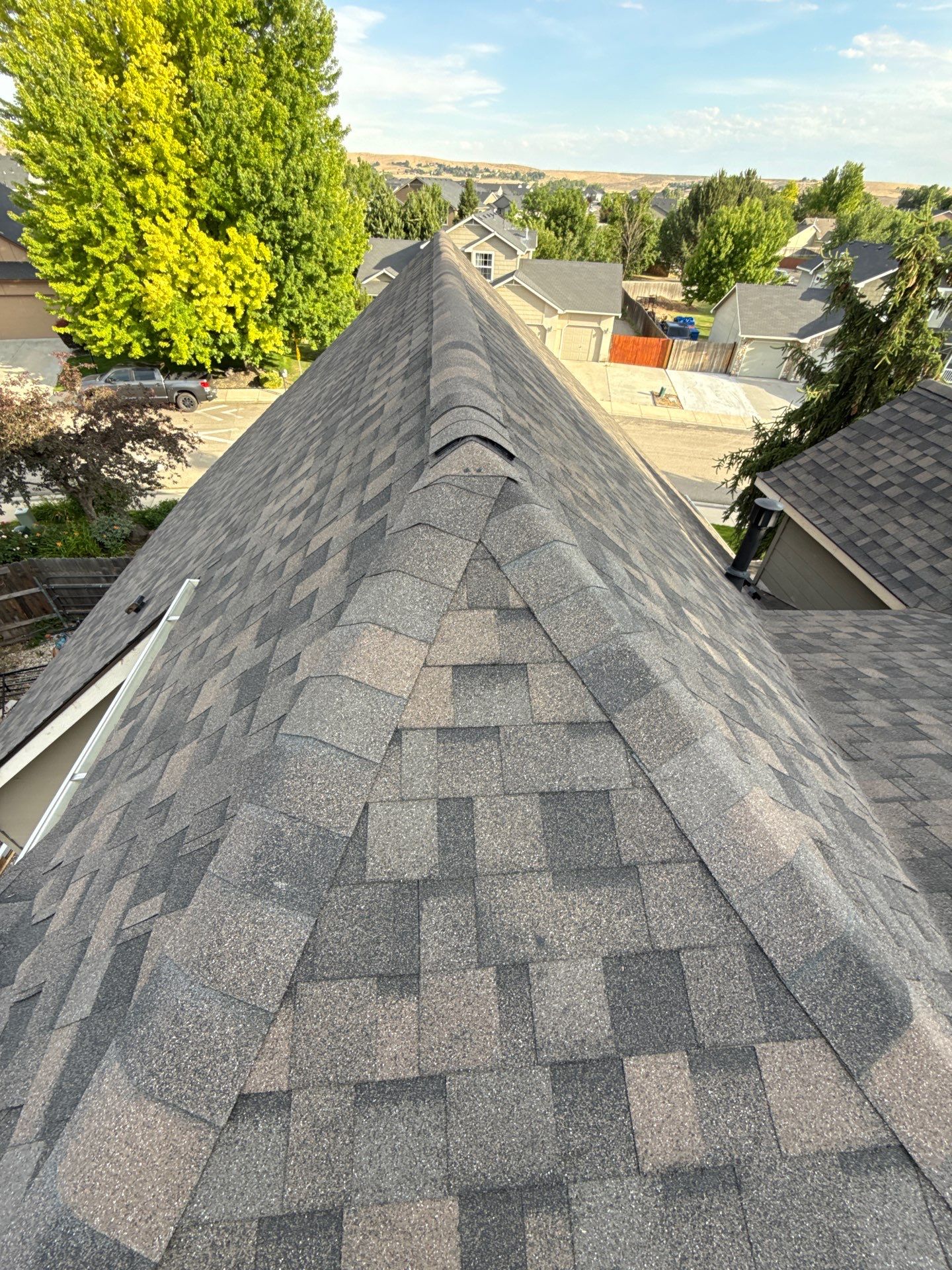 Boise Residential Roof Replacement Featuring Multi-Toned Architectural Shingles by Olive Roofing