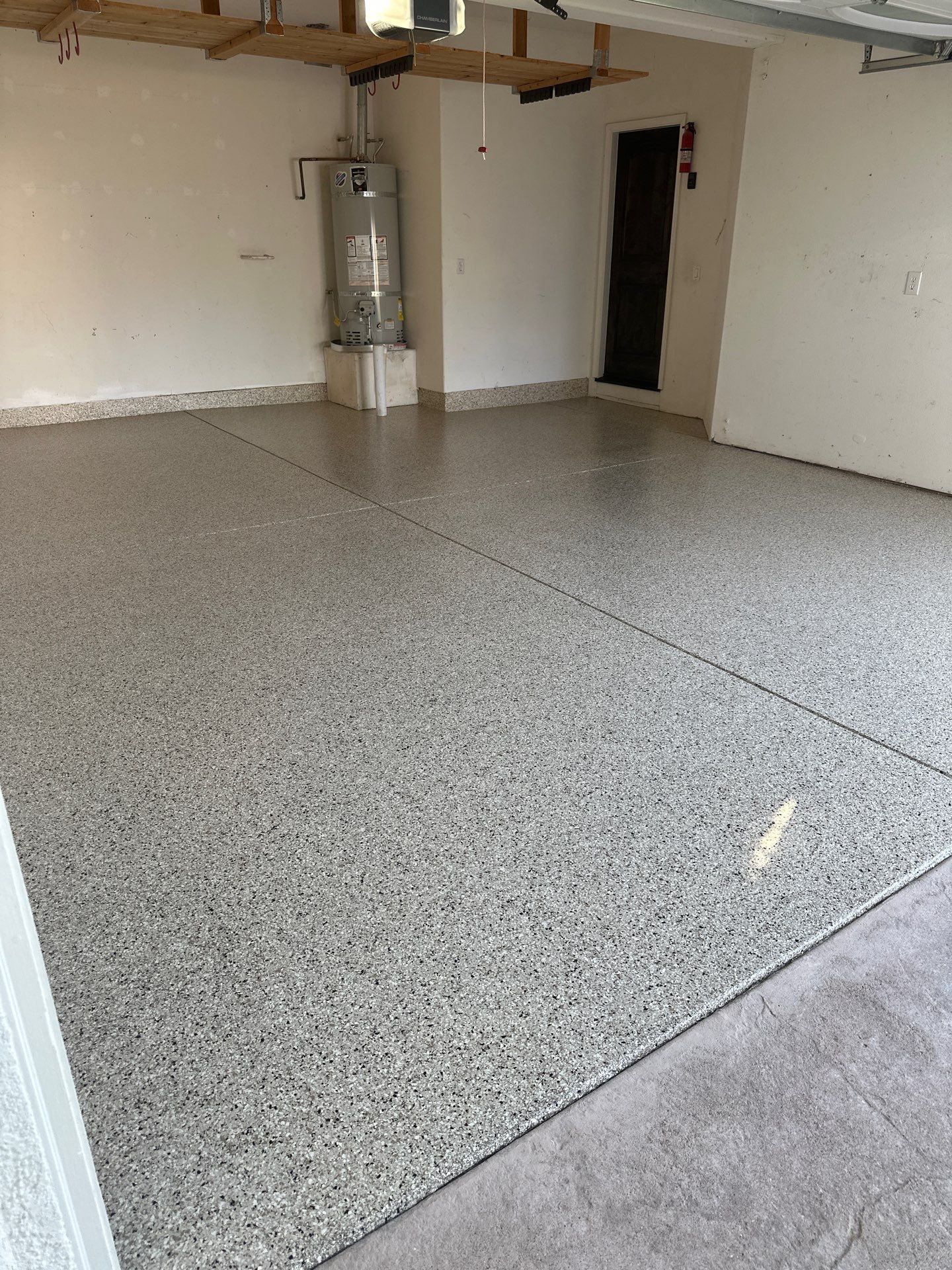 San Luis Obispo Garage Floor Makeover with Shoreline Coating by MGP Coatings
