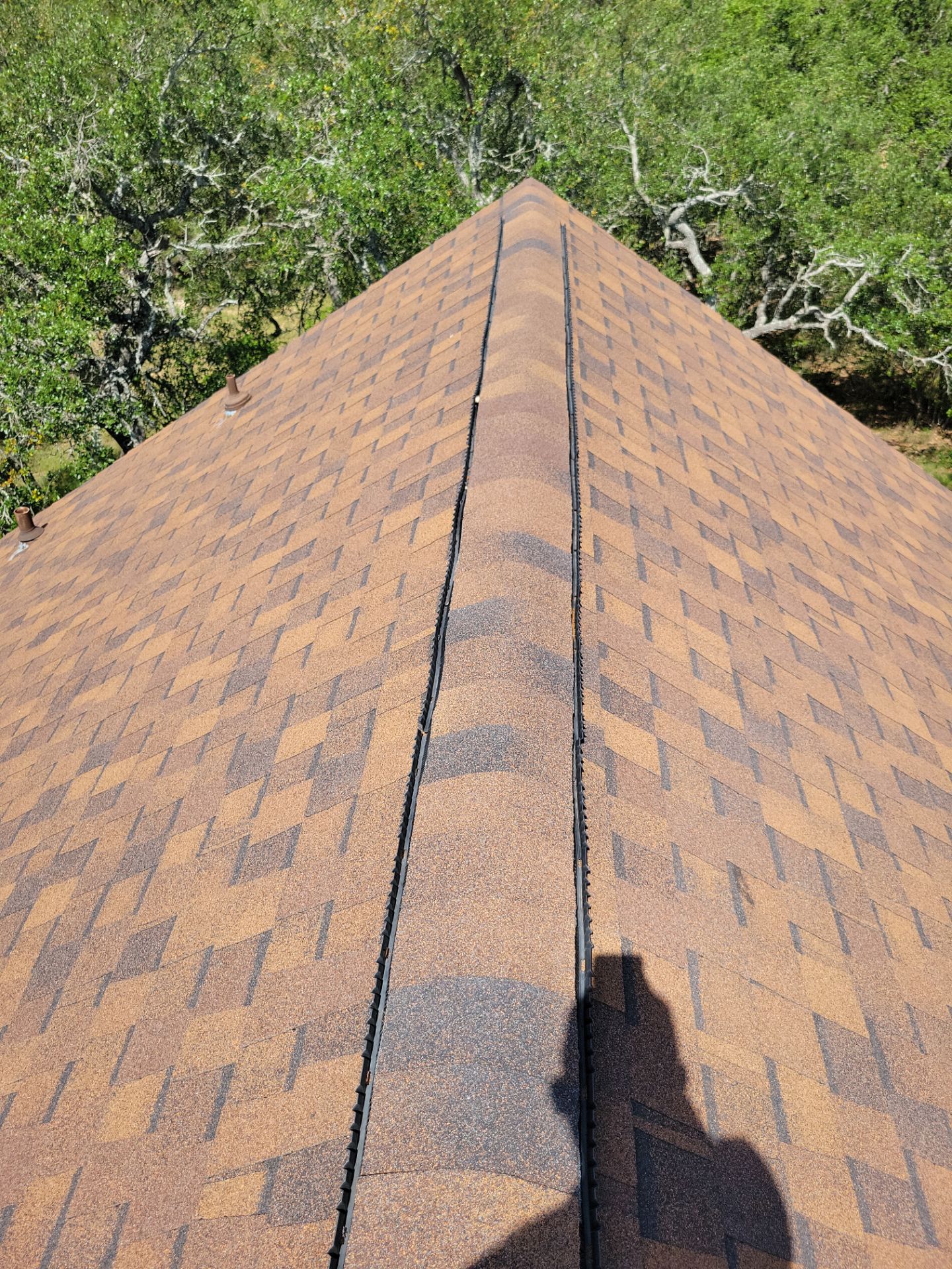 Architectural Shingle Roof Replacement for San Antonio Brick Home by Heaven Sent Roofing, LLC