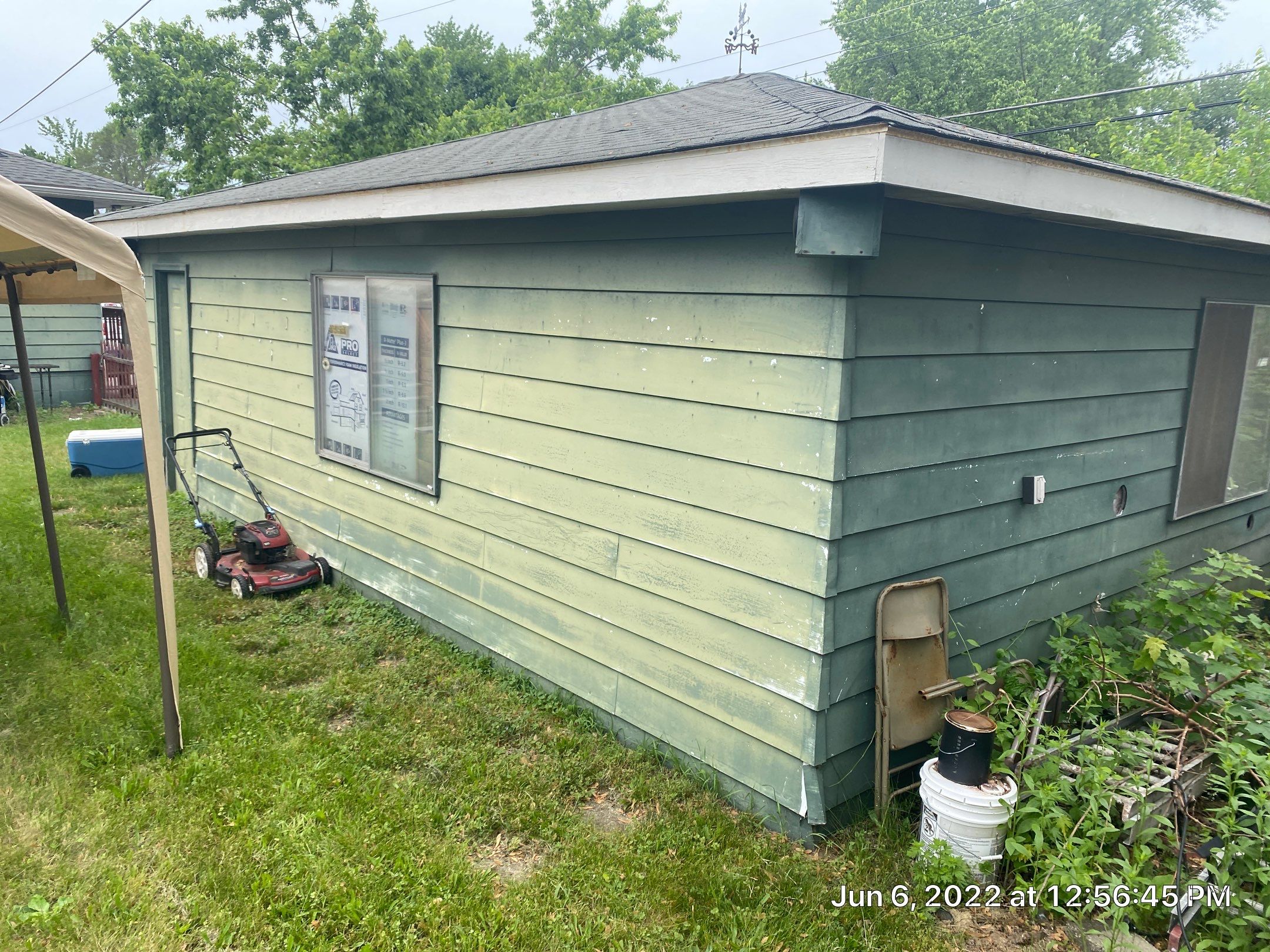 Siding Replacement using Smokey Grey by 180 Contractors