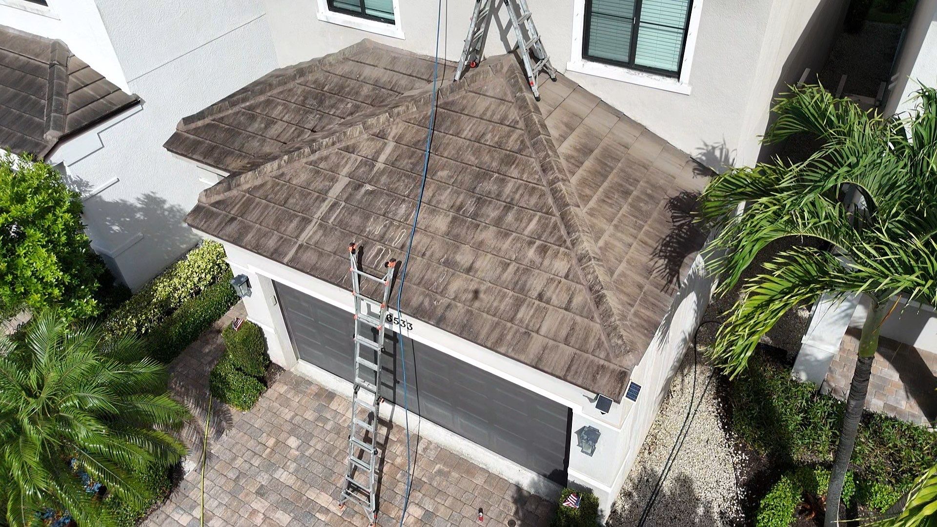 Tile Roof Soft Wash  by Durabilis Roofing INC