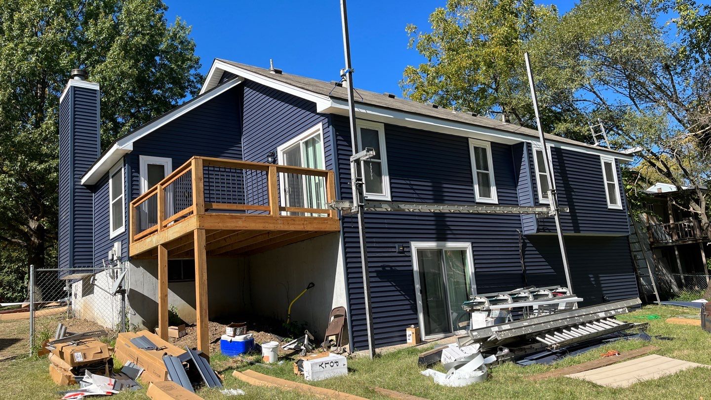 Siding Installation using Market Square by EEC  Windows, Siding & Roofing 