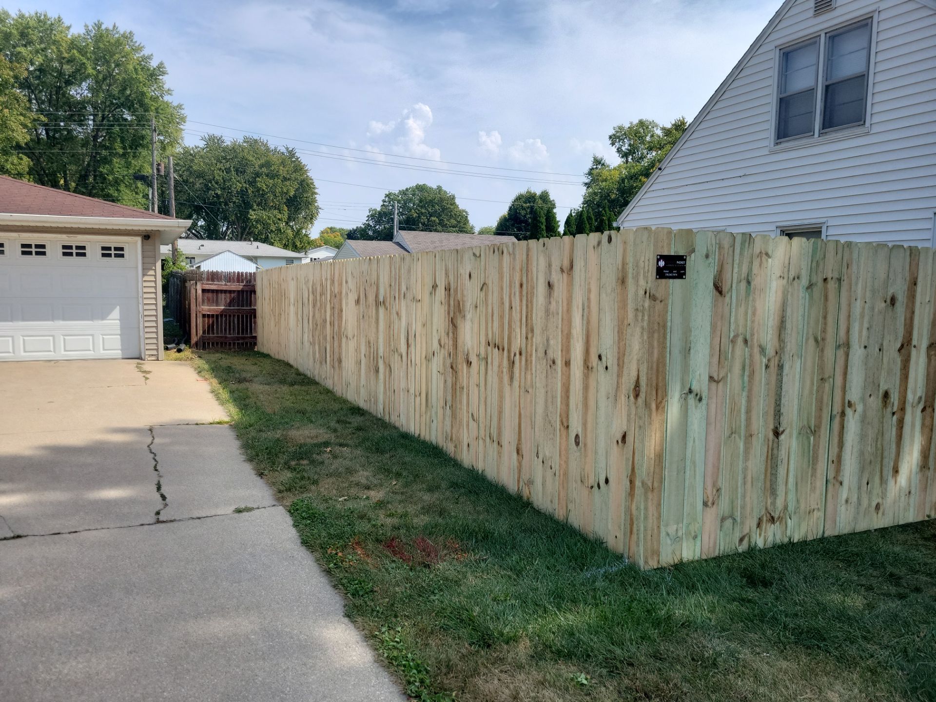 Project in Cedar Falls by Perfect Picket Fence and Stain