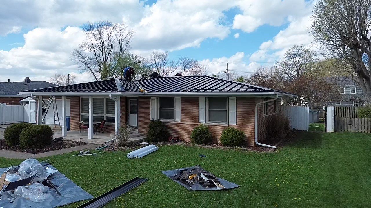 Premium Standing Seam Metal Roof in Gas City, IN by 4Ever Metal Roofing