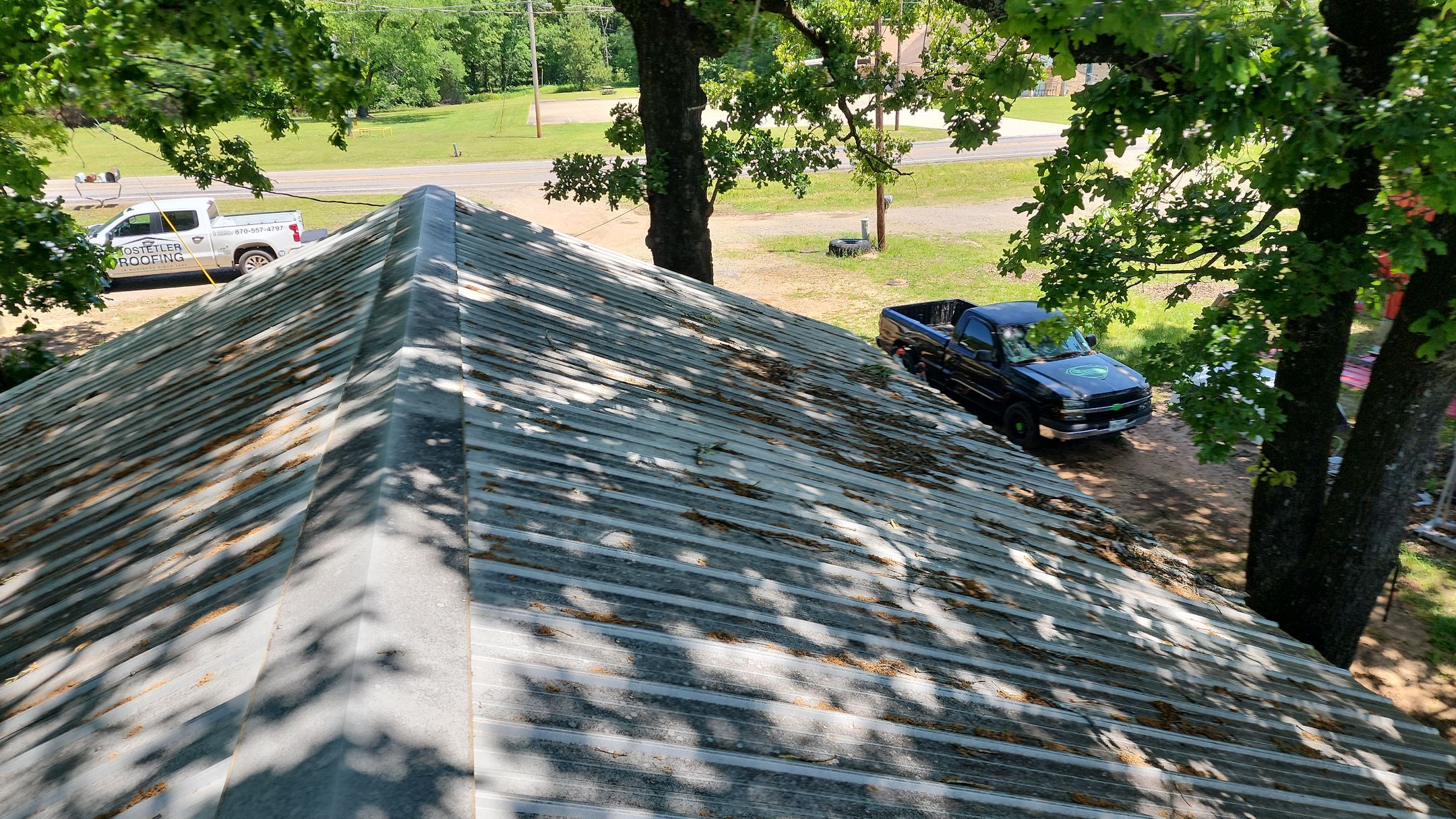 Metal Roof Replacement: 29 GA. Residential Metal Panels by Hostetler Roofing