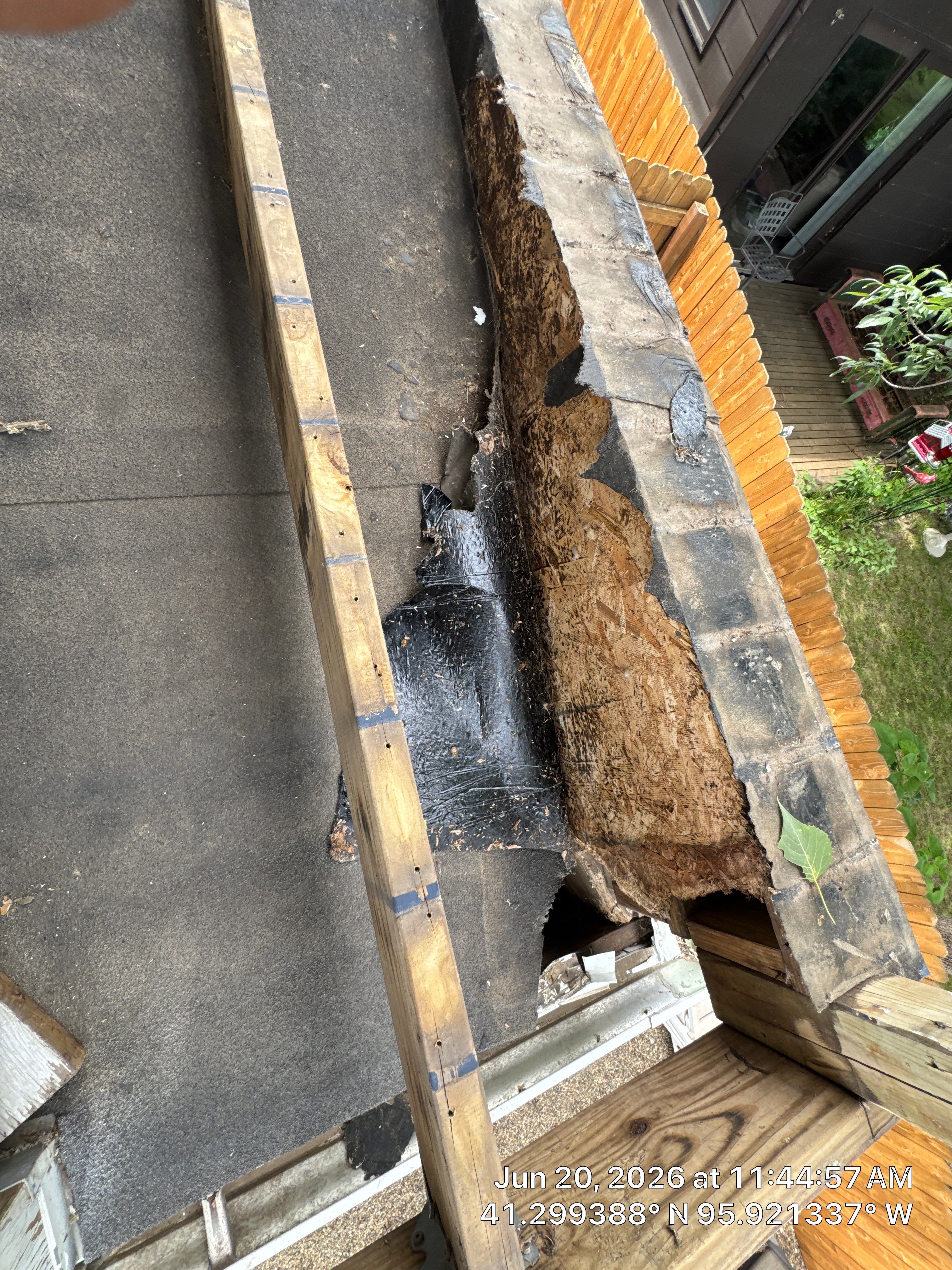 Structural Roof Deck and OSB Sheathing Repair in Carter Lake by Crows Roofing LLC