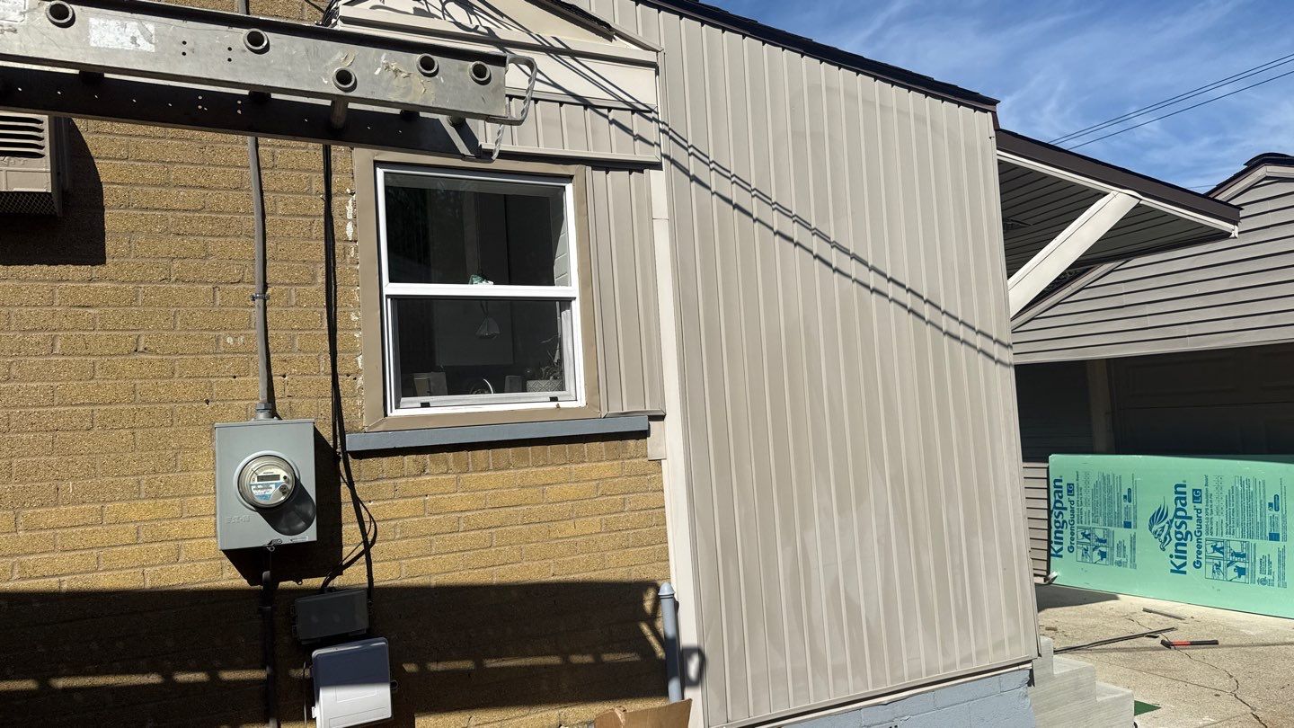 Siding Replacement using Alside Odyssey D4" Tuscan Clay by 180 Contractors