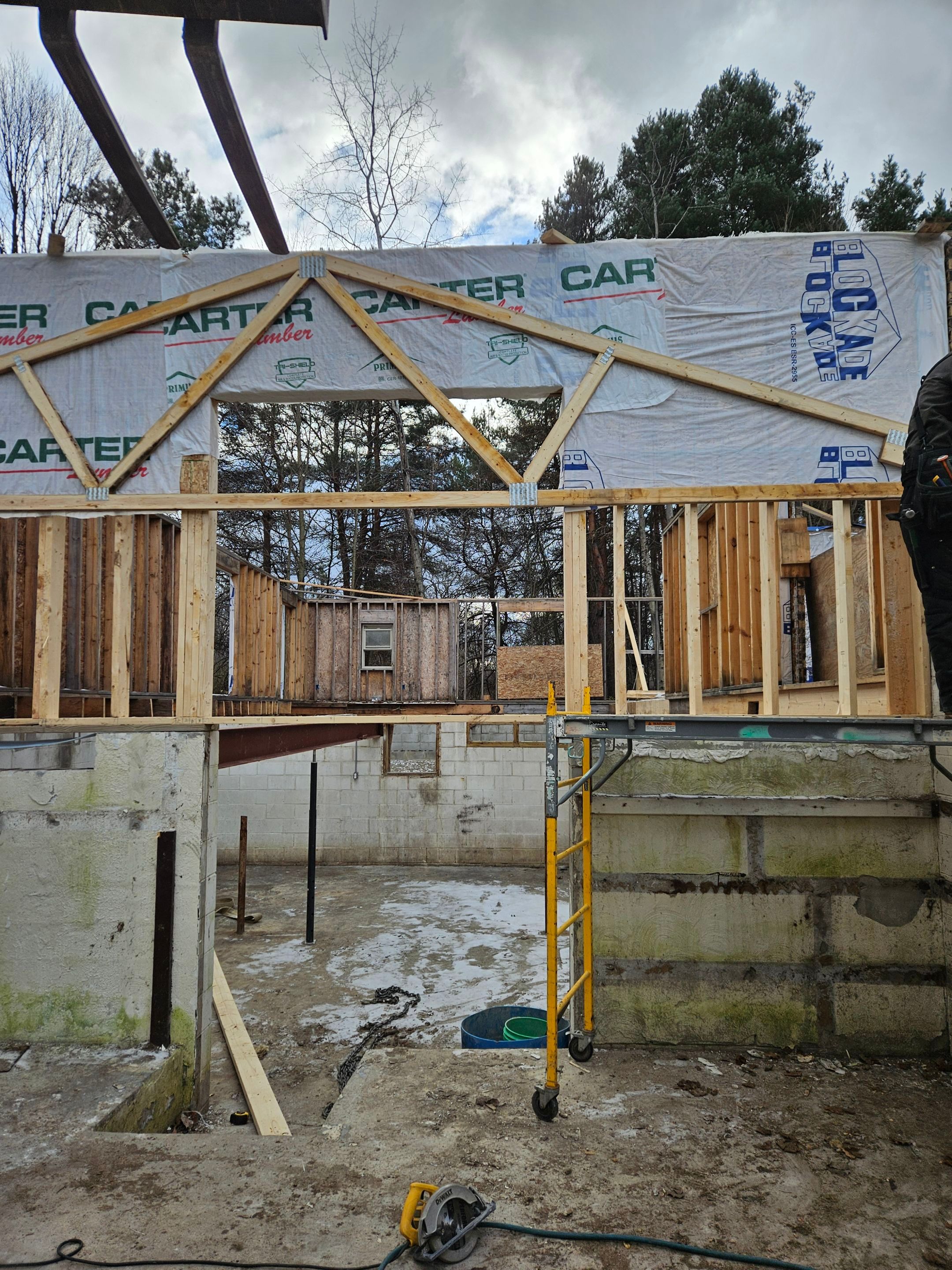 New Home Build (Fire Damage) by Clark Builders LLC