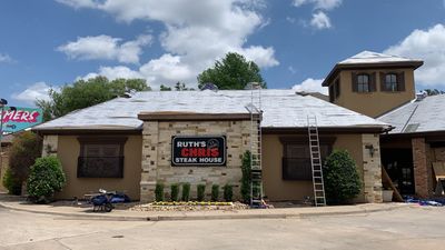 Commercial Roof Installation using GAF Shingles in Dallas Texas