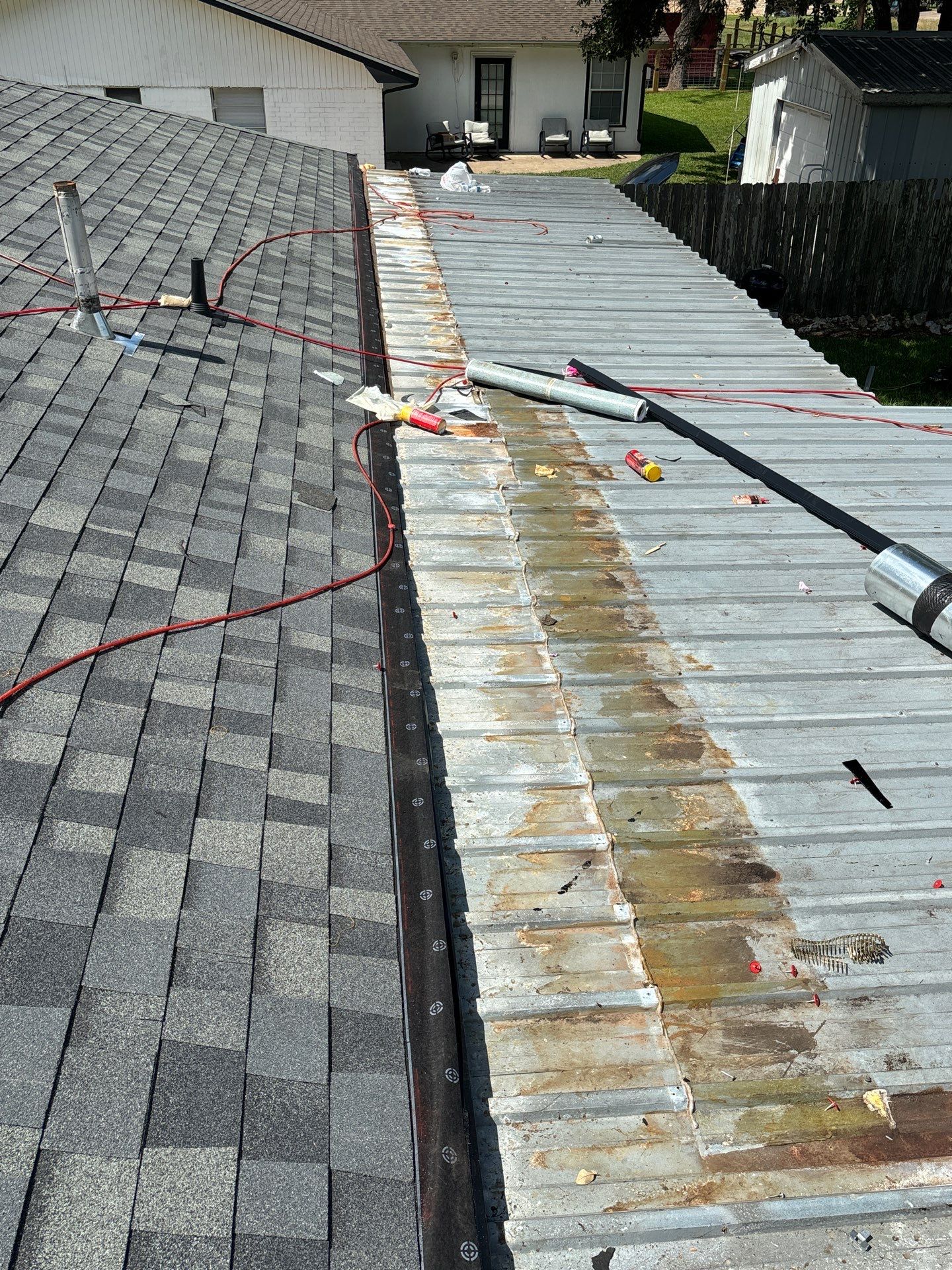 Residential Roofing Installation using Owen's Corning Duration (Lifetime) Shingles by Roof Repair Company