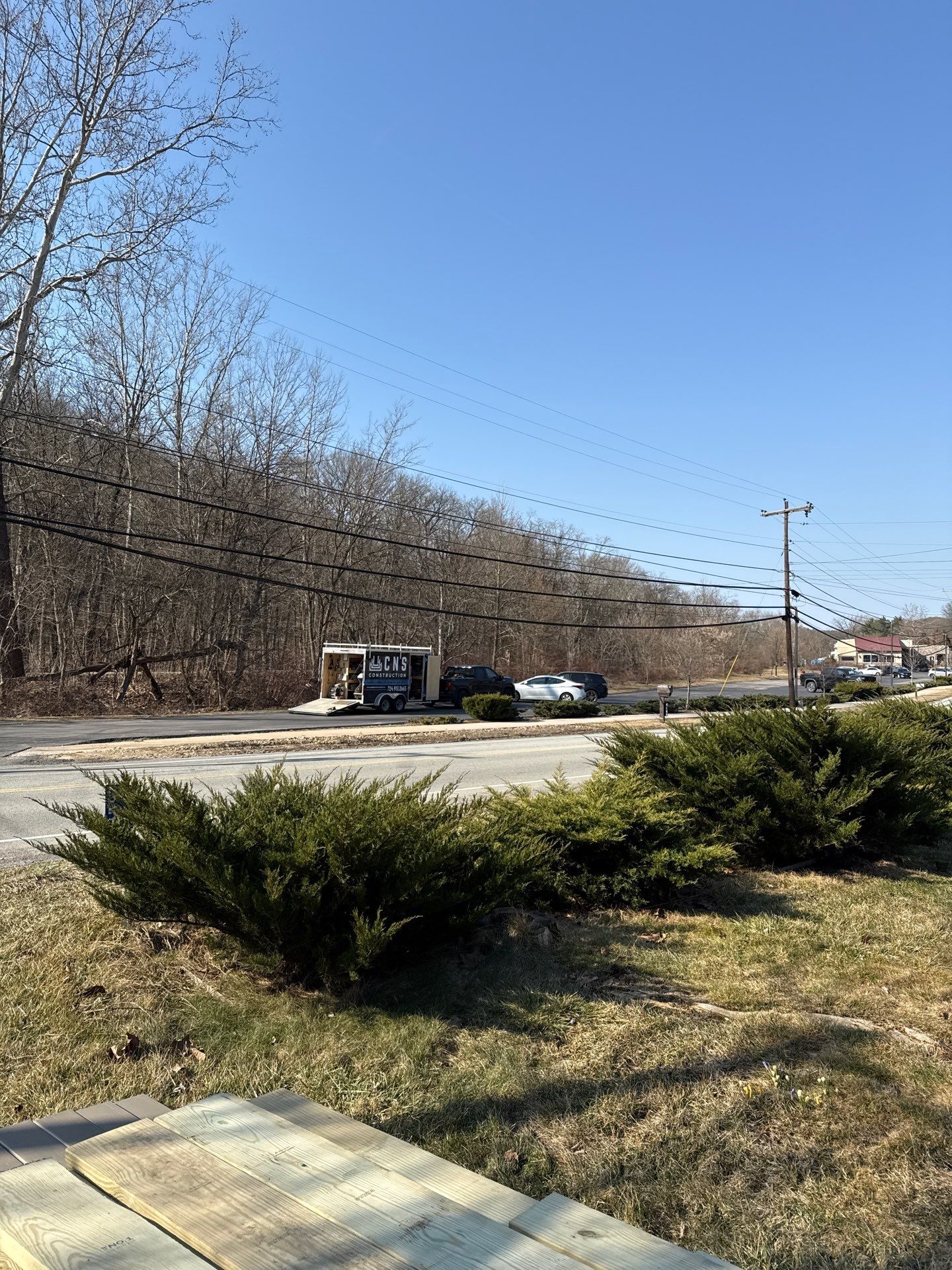 Deck and door install by Cousins Roofing Siding & Decks