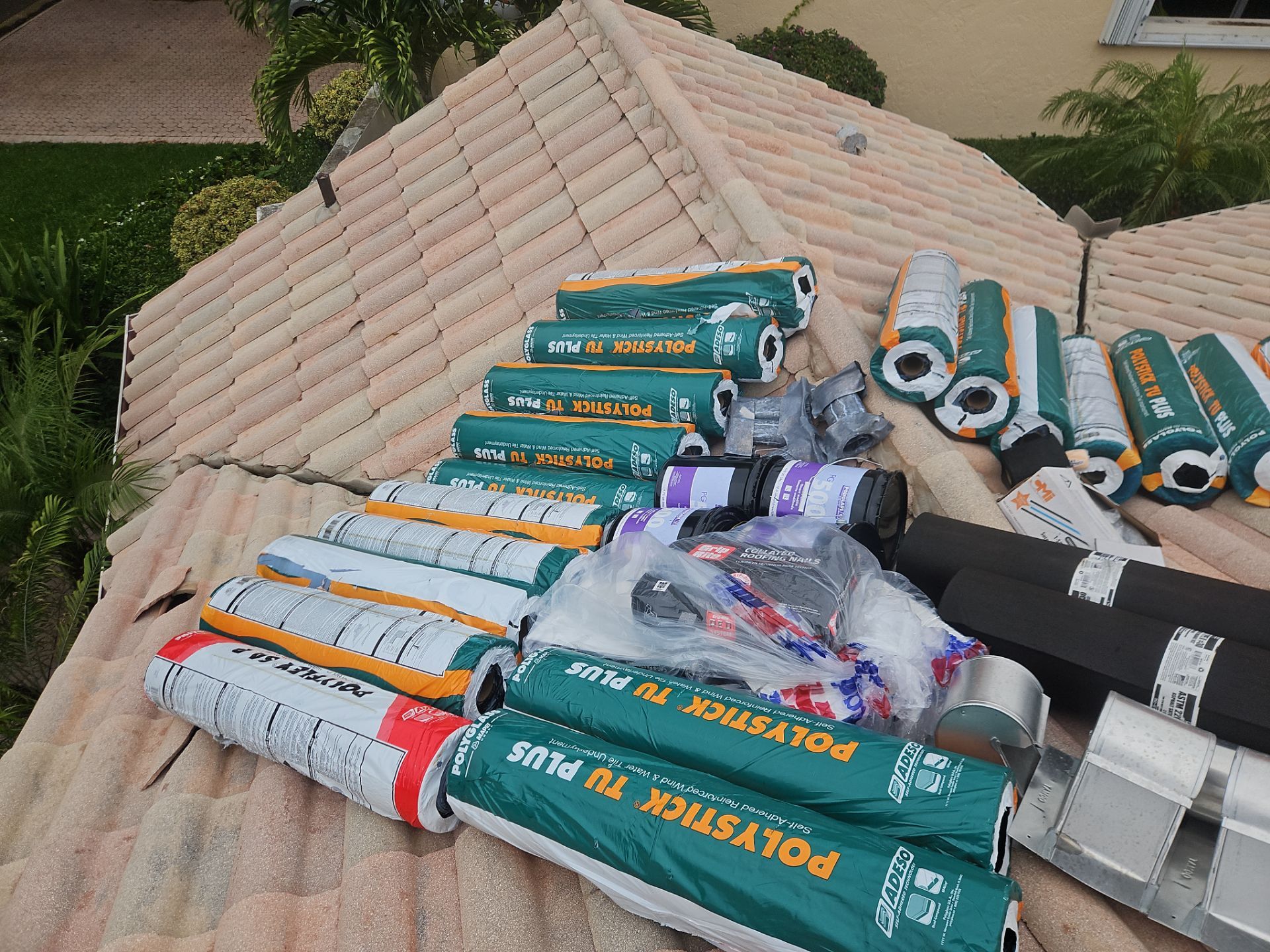 Residential Roofing Installation using Eagle Roofing Tile by BLUES BROTHERS ROOFING